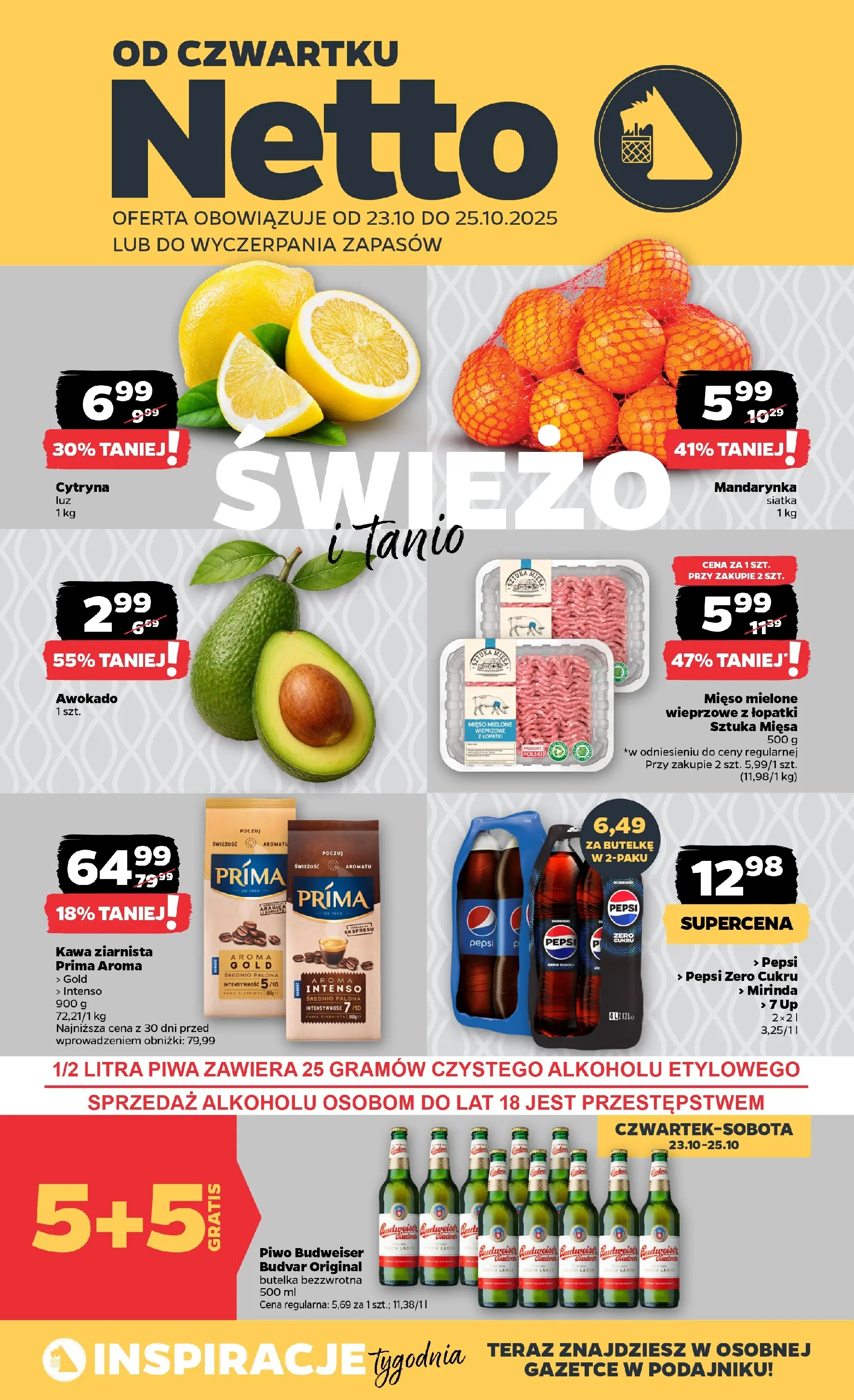netto - Gazetka Netto - ważna od 23.10. do 25.10.