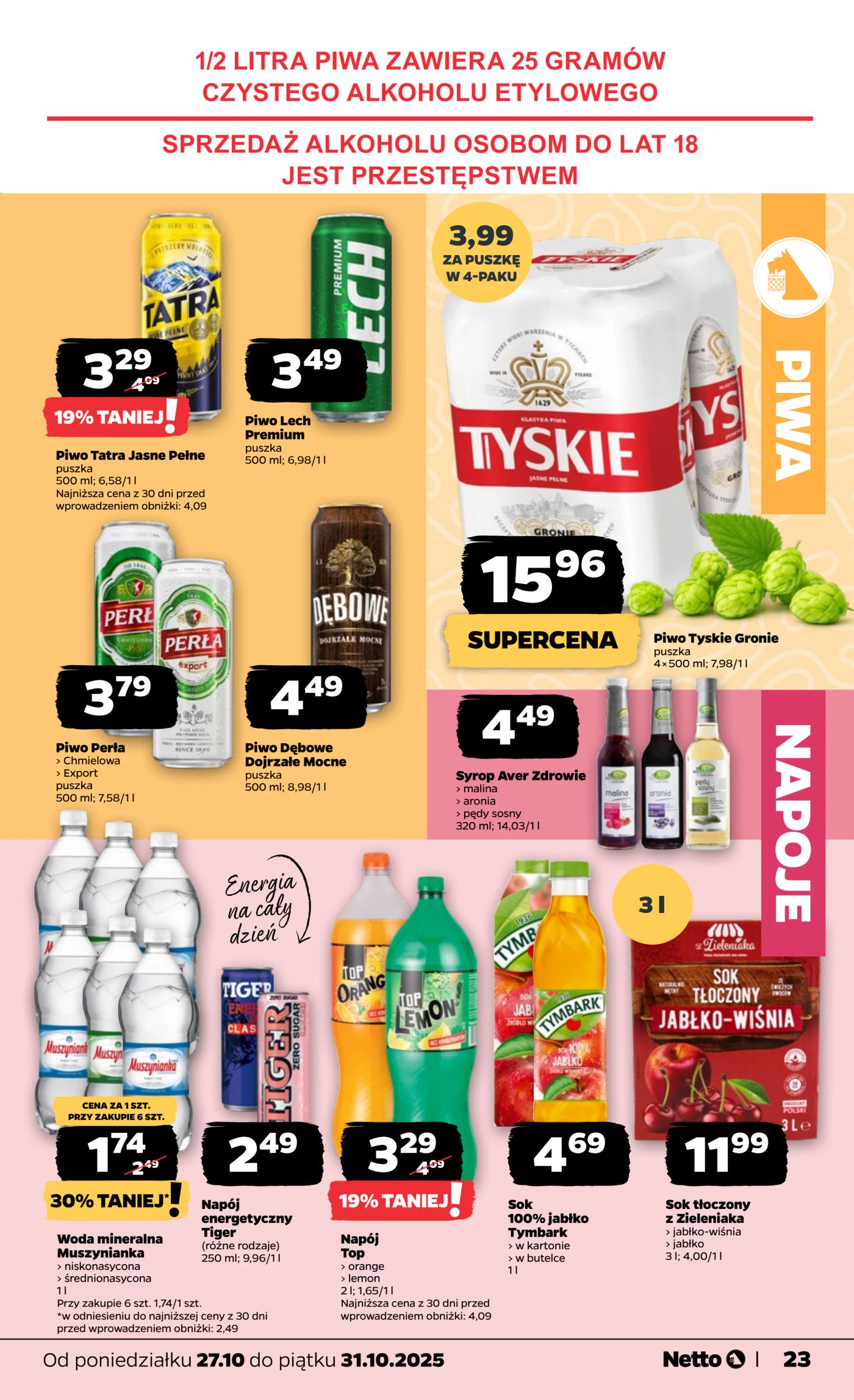 netto - Gazetka Netto - ważna od 27.10. do 31.10. - page: 23