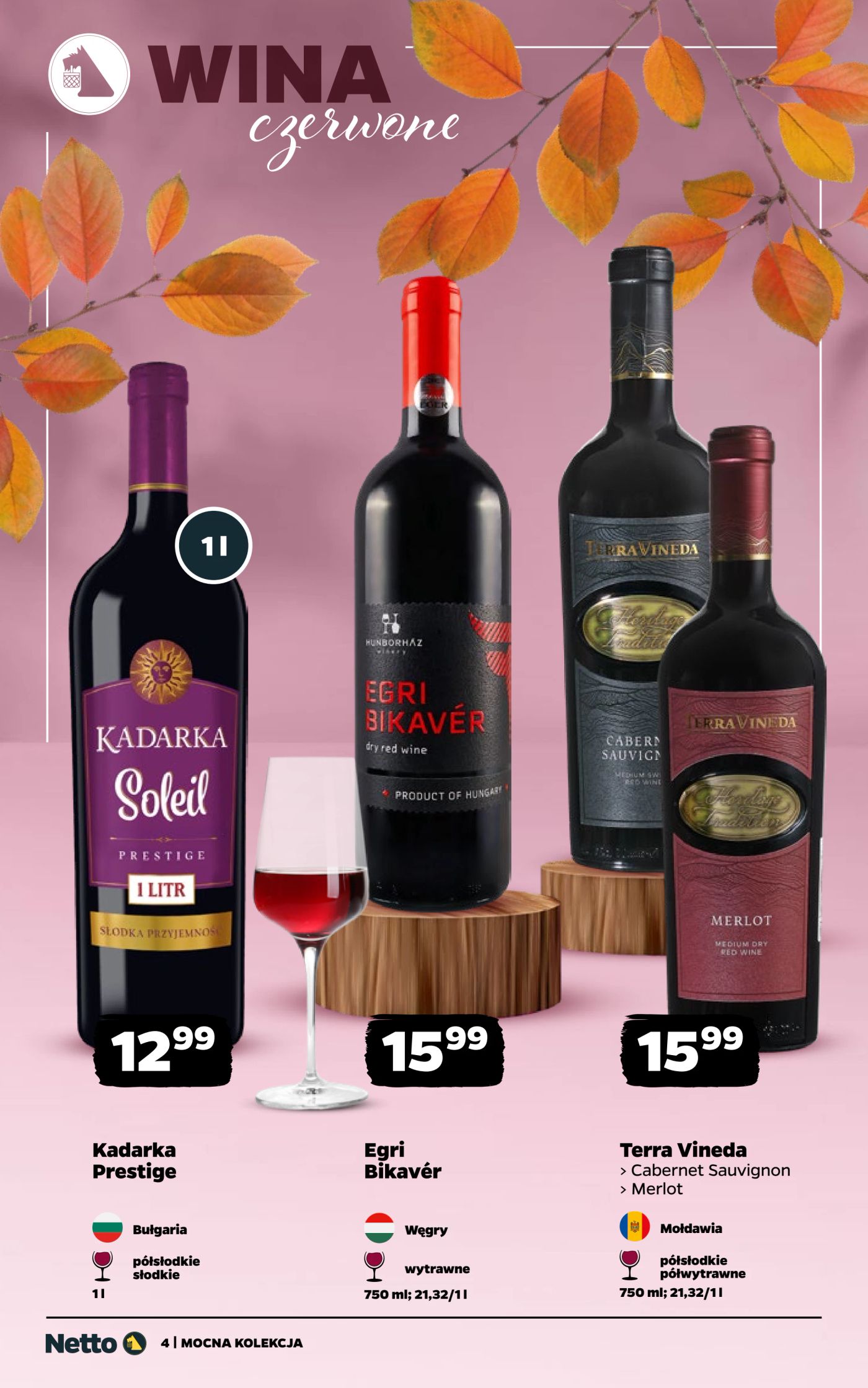 netto - Gazetka Netto - Wina - ważna od 27.10. do 08.11. - page: 4
