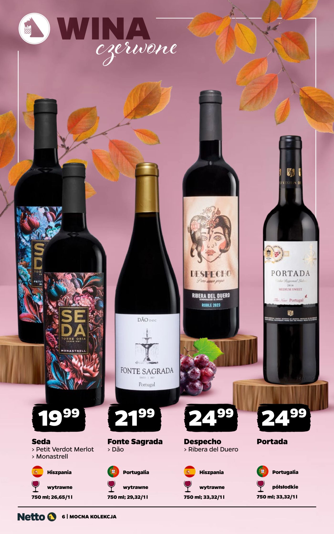 netto - Gazetka Netto - Wina - ważna od 27.10. do 08.11. - page: 6