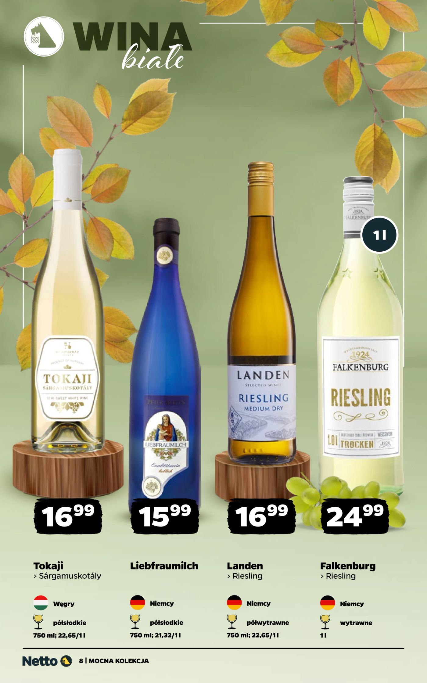 netto - Gazetka Netto - Wina - ważna od 27.10. do 08.11. - page: 8