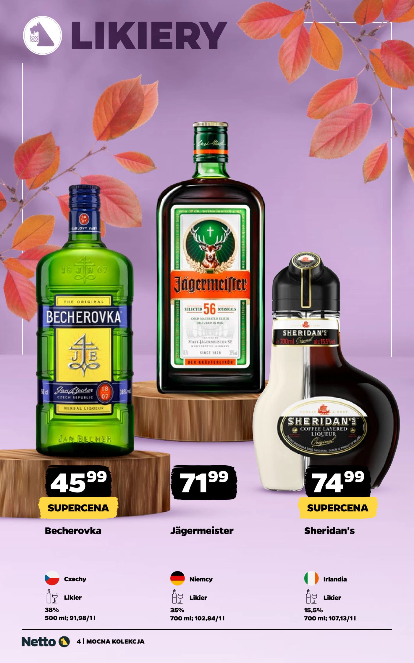 netto - Gazetka Netto - Alkohole - ważna od 27.10. do 08.11. - page: 4