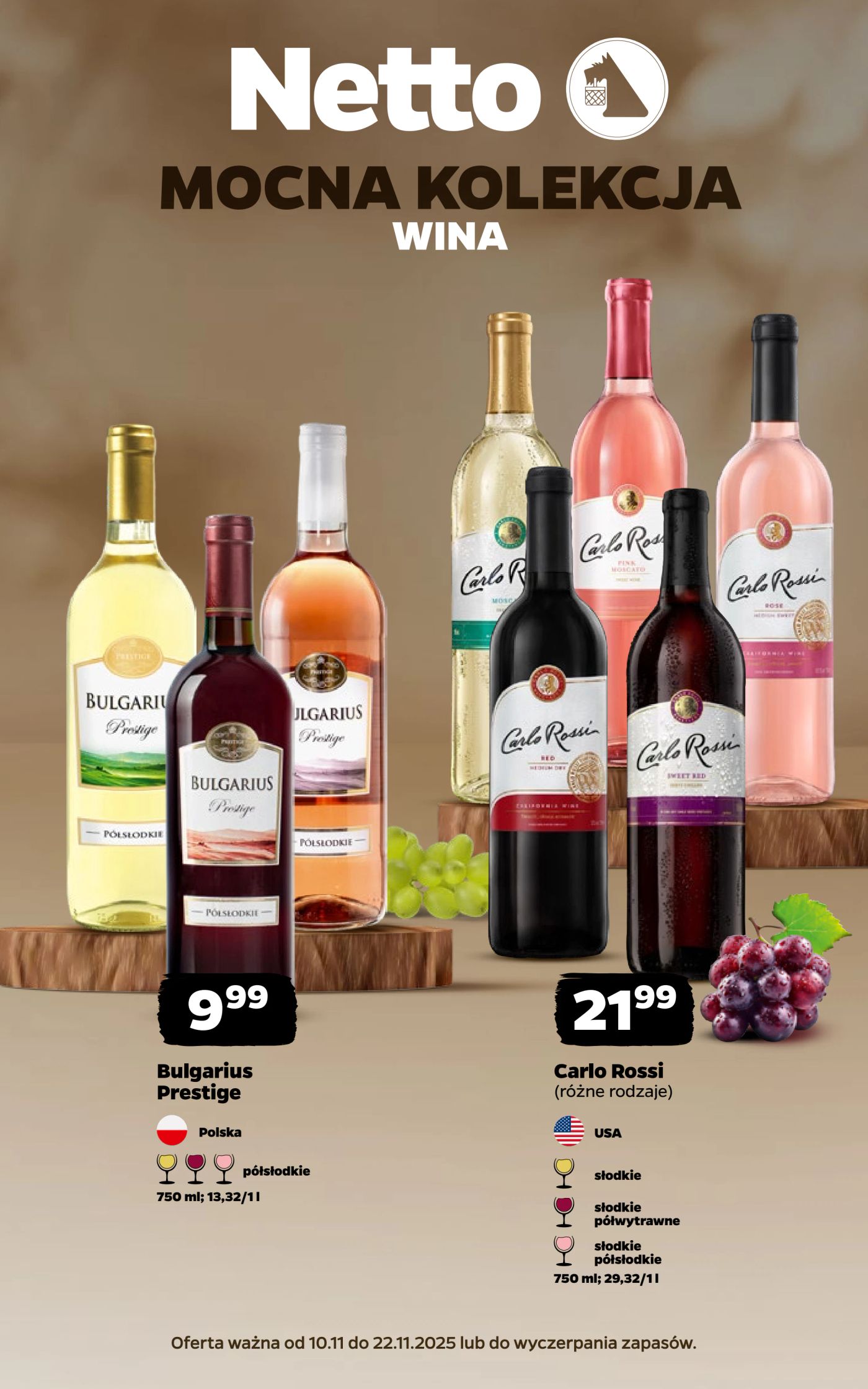 netto - Gazetka Netto - Wina - ważna od 10.11. do 22.11.