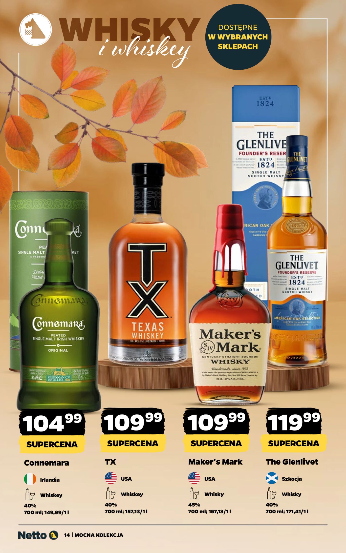 netto - Gazetka Netto - Alkohole - ważna od 10.11. do 22.11. - page: 14