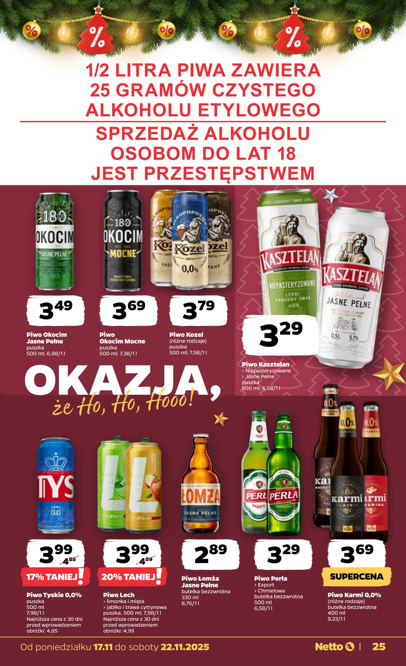 netto - Gazetka Netto - Food - ważna od 17.11. do 22.11. - page: 25