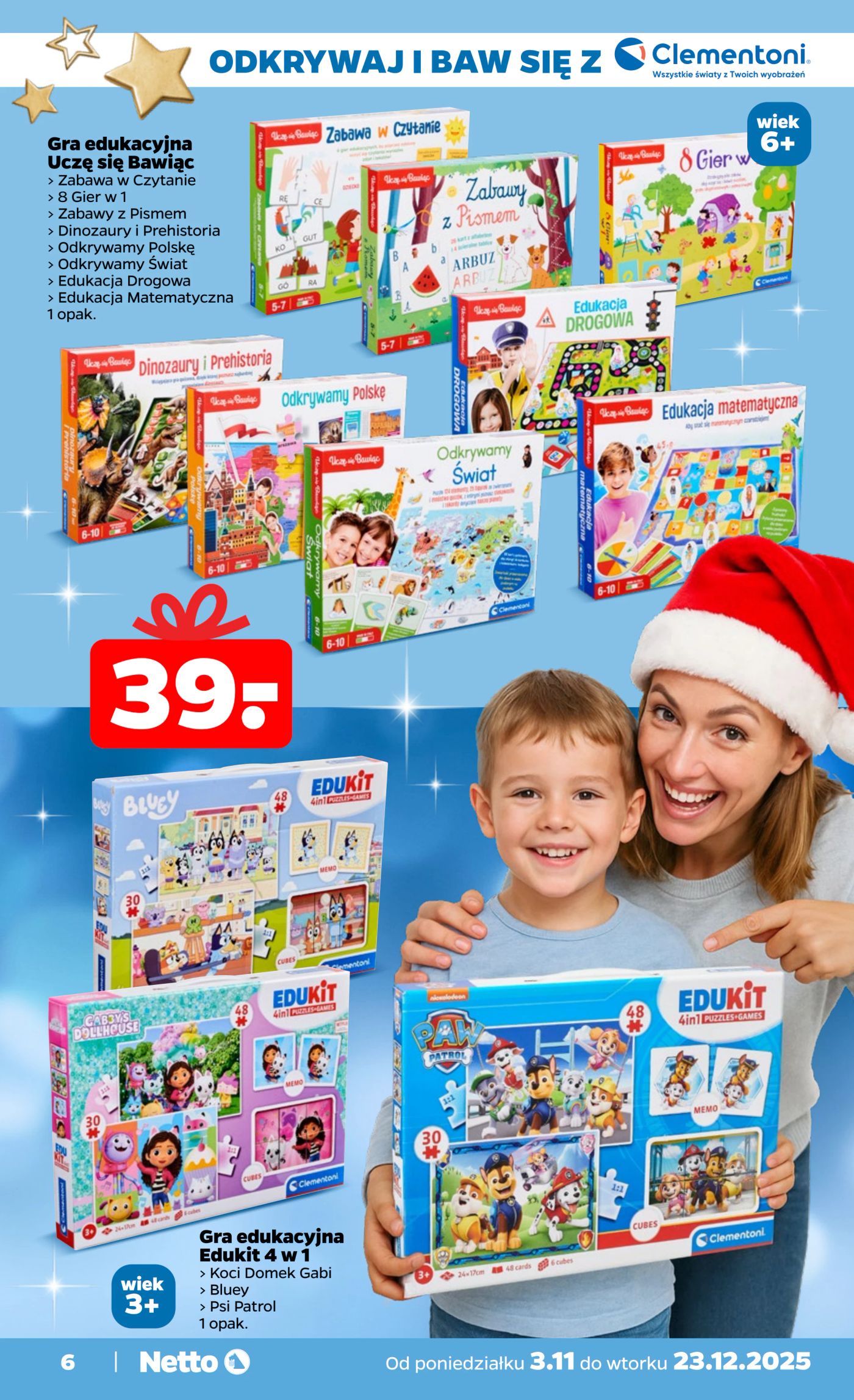 netto - Gazetka Netto - Katalog Zabawki 2025 - ważna od 03.11. do 23.12. - page: 6