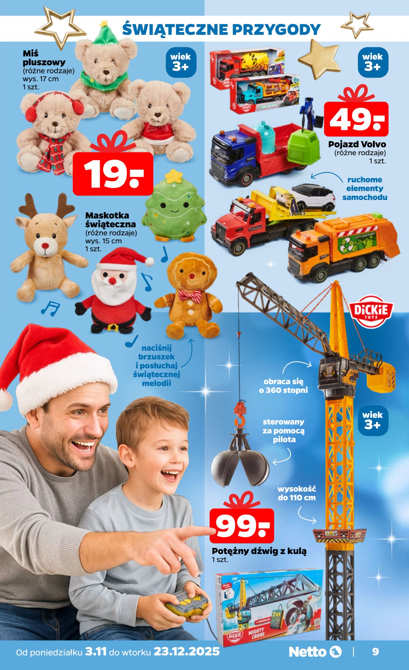 netto - Gazetka Netto - Katalog Zabawki 2025 - ważna od 03.11. do 23.12. - page: 9