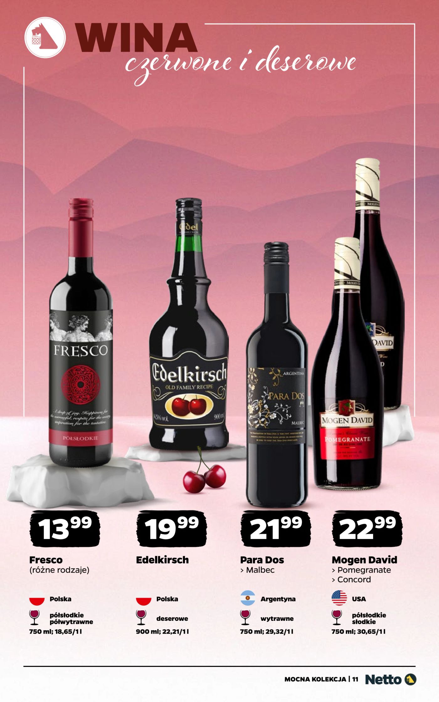 netto - Gazetka Netto - Wina - ważna od 24.11. do 07.12. - page: 11