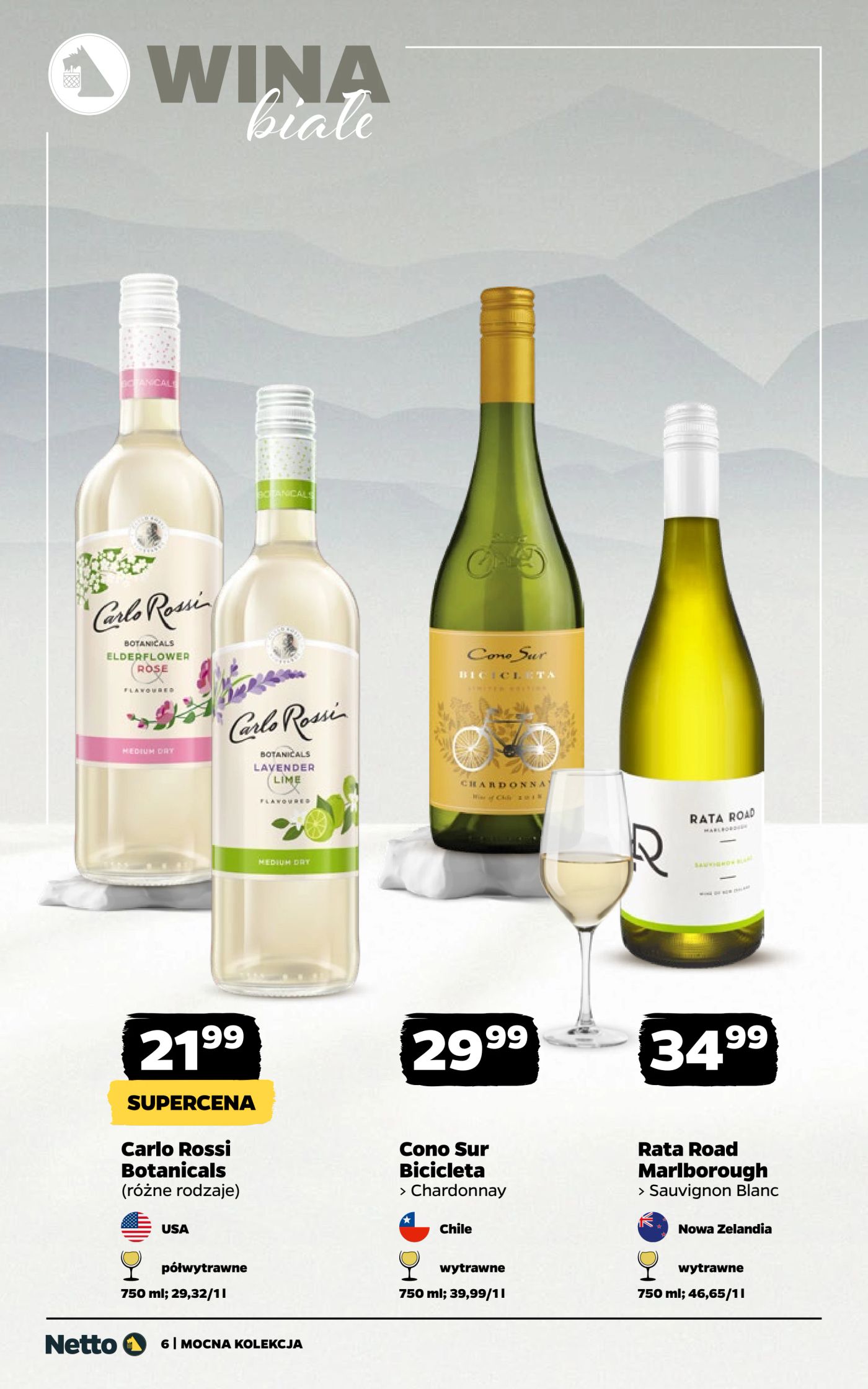 netto - Gazetka Netto - Wina - ważna od 24.11. do 07.12. - page: 6