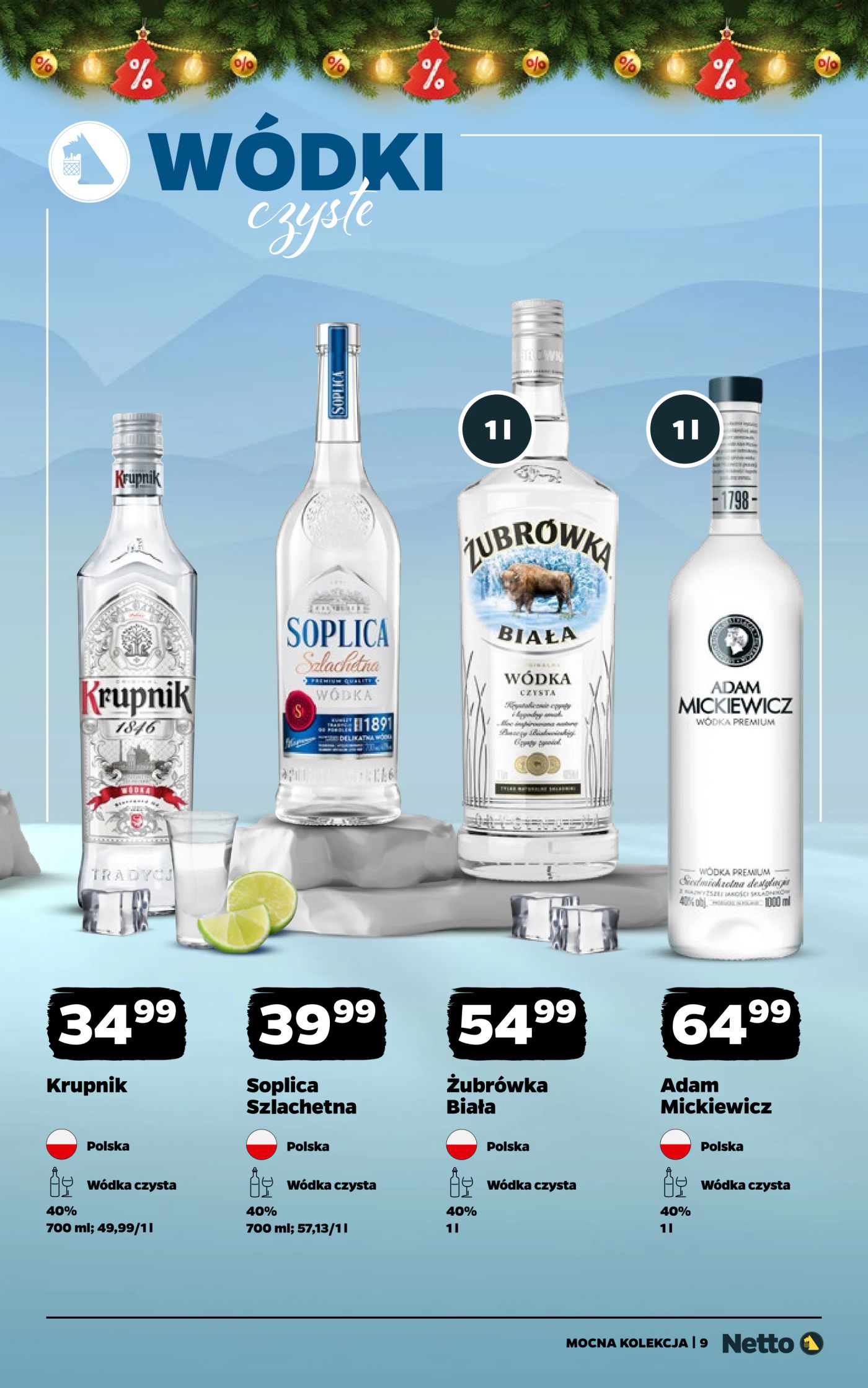 netto - Gazetka Netto - Alkohole mocne - ważna od 08.12. do 21.12. - page: 9