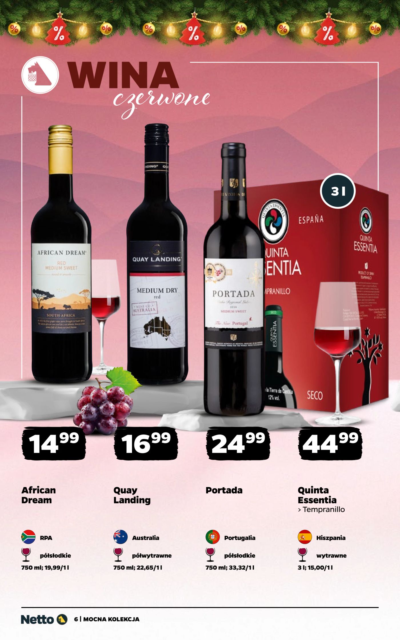netto - Gazetka Netto - Wina - ważna od 08.12. do 21.12. - page: 6