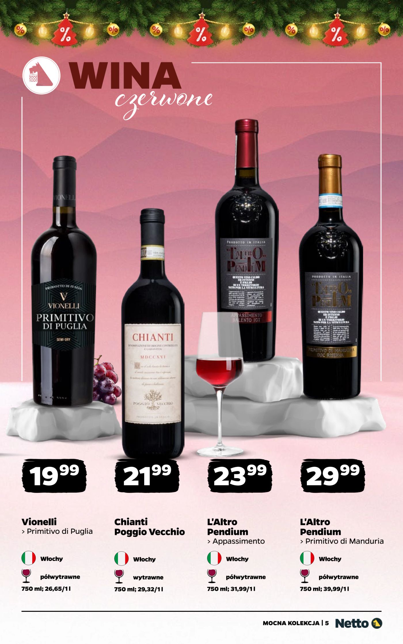 netto - Gazetka Netto - Wina - ważna od 08.12. do 21.12. - page: 5