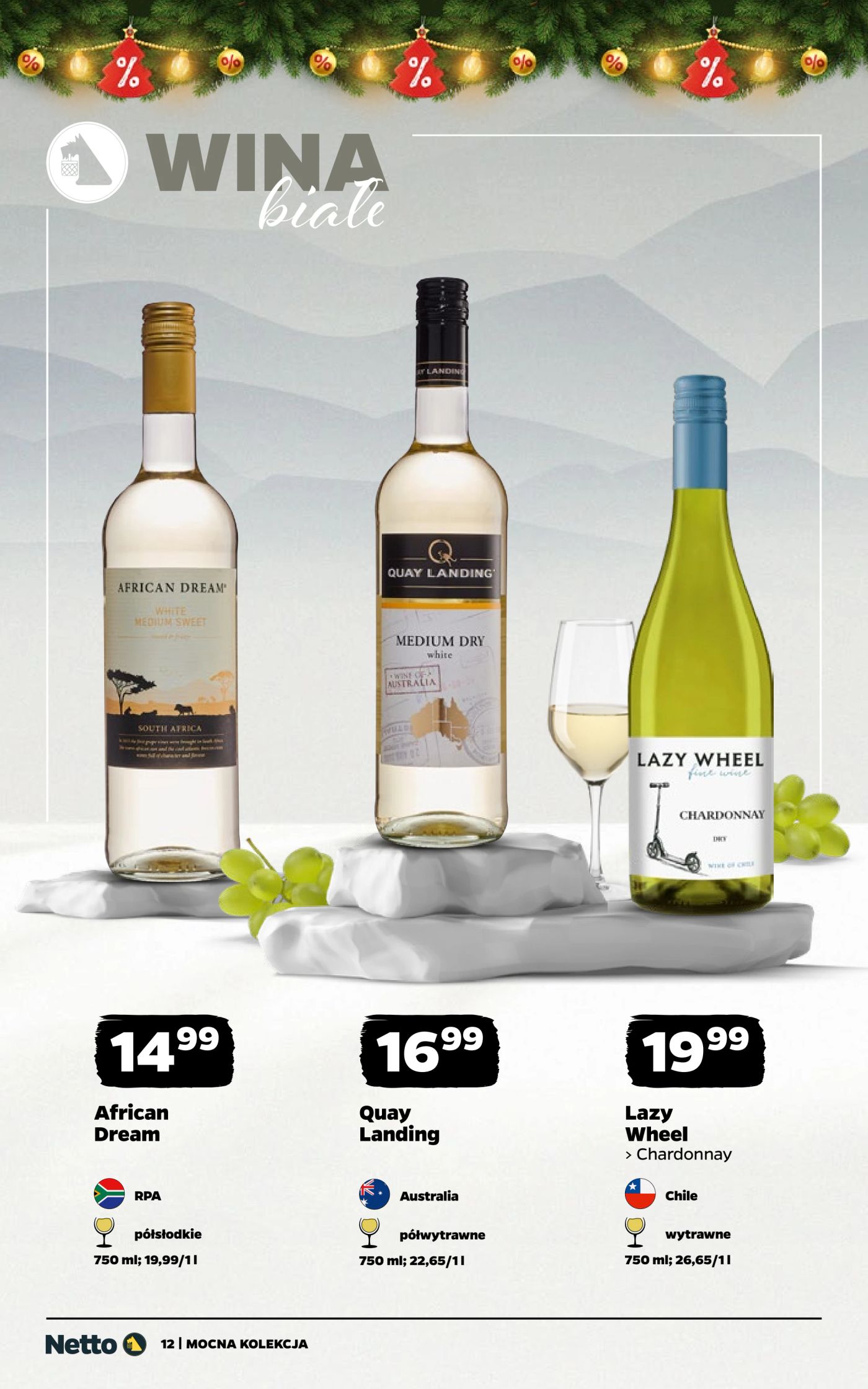 netto - Gazetka Netto - Wina - ważna od 08.12. do 21.12. - page: 12