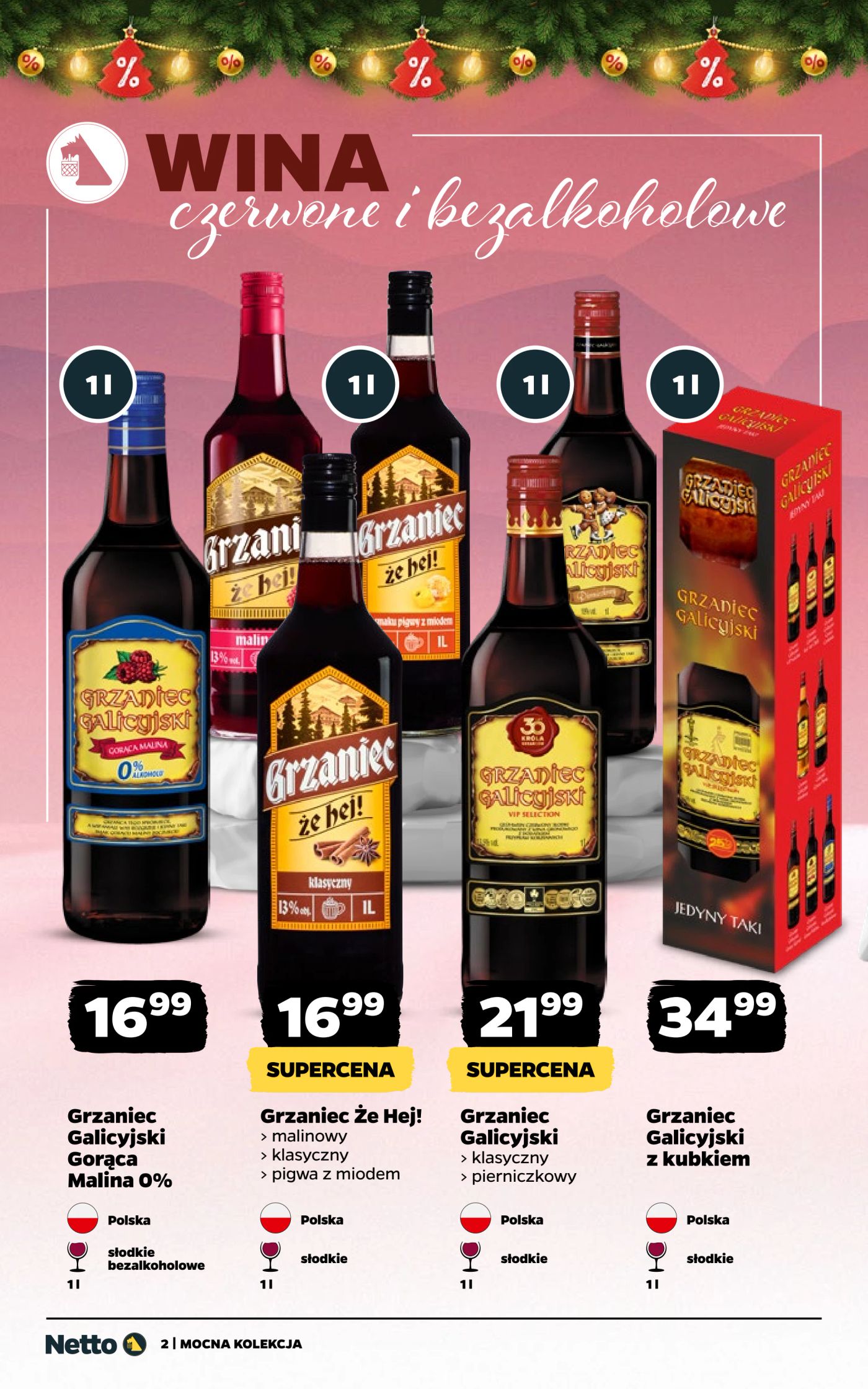 netto - Gazetka Netto - Wina - ważna od 08.12. do 21.12. - page: 2