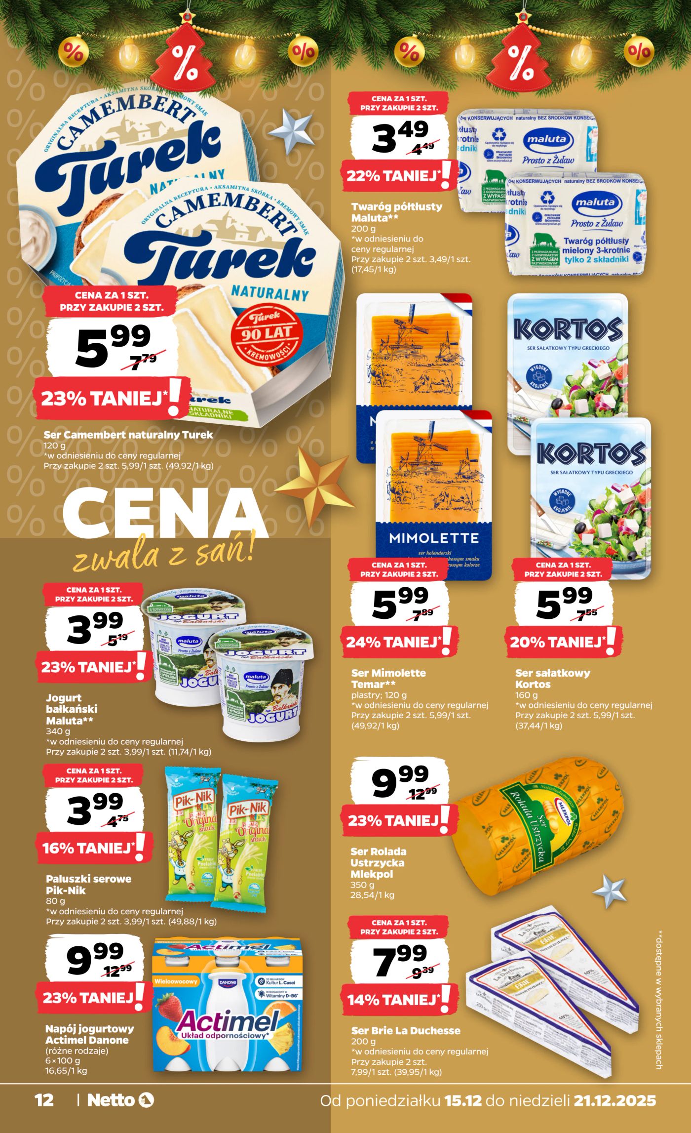 netto - Gazetka Netto - Food - ważna od 15.12. do 21.12. - page: 12