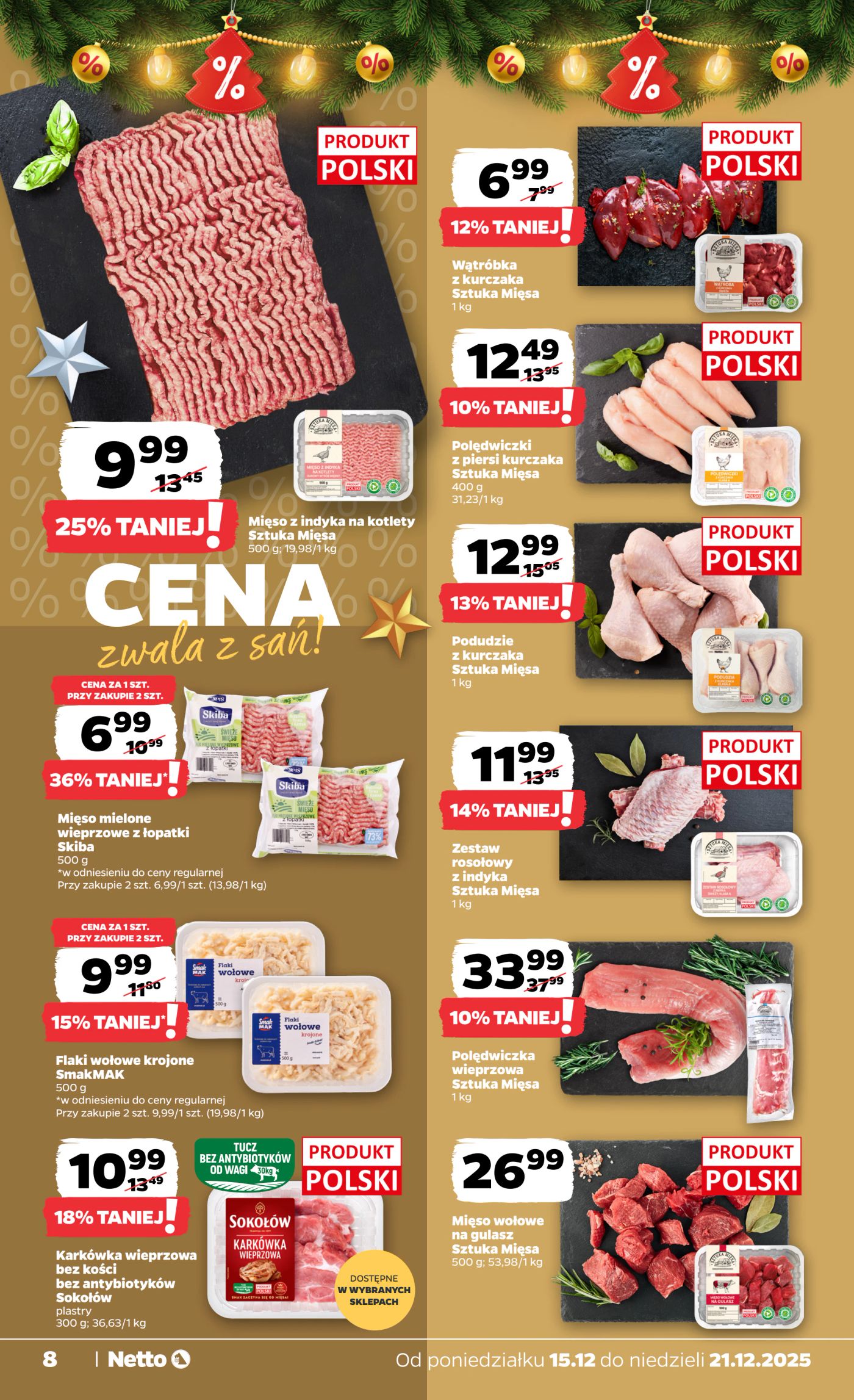 netto - Gazetka Netto - Food - ważna od 15.12. do 21.12. - page: 8