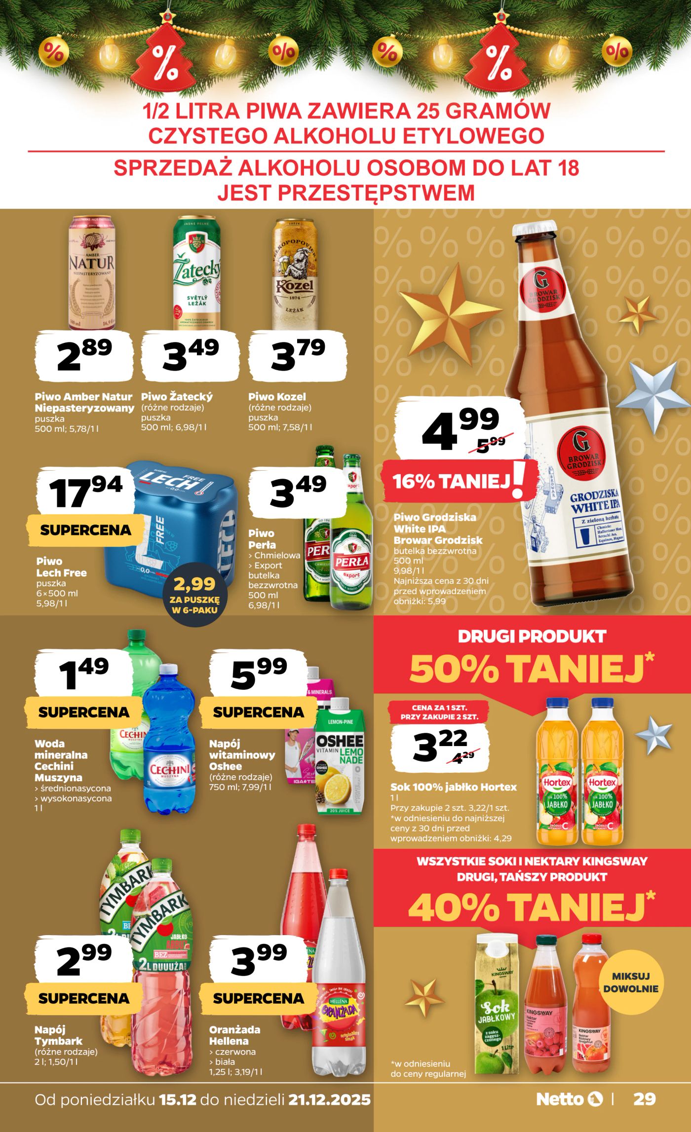 netto - Gazetka Netto - Food - ważna od 15.12. do 21.12. - page: 29