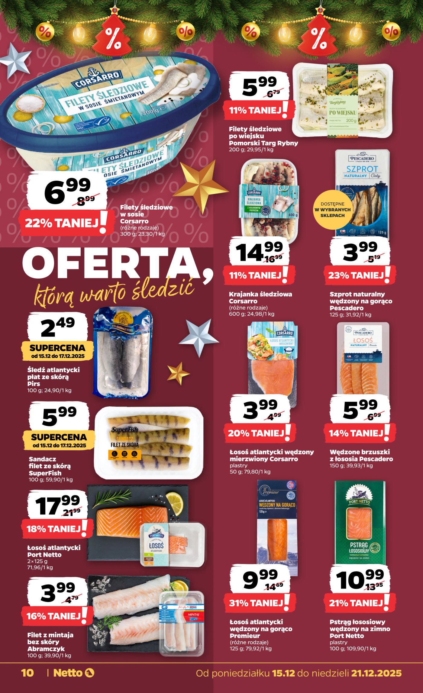 netto - Gazetka Netto - Food - ważna od 15.12. do 21.12. - page: 10