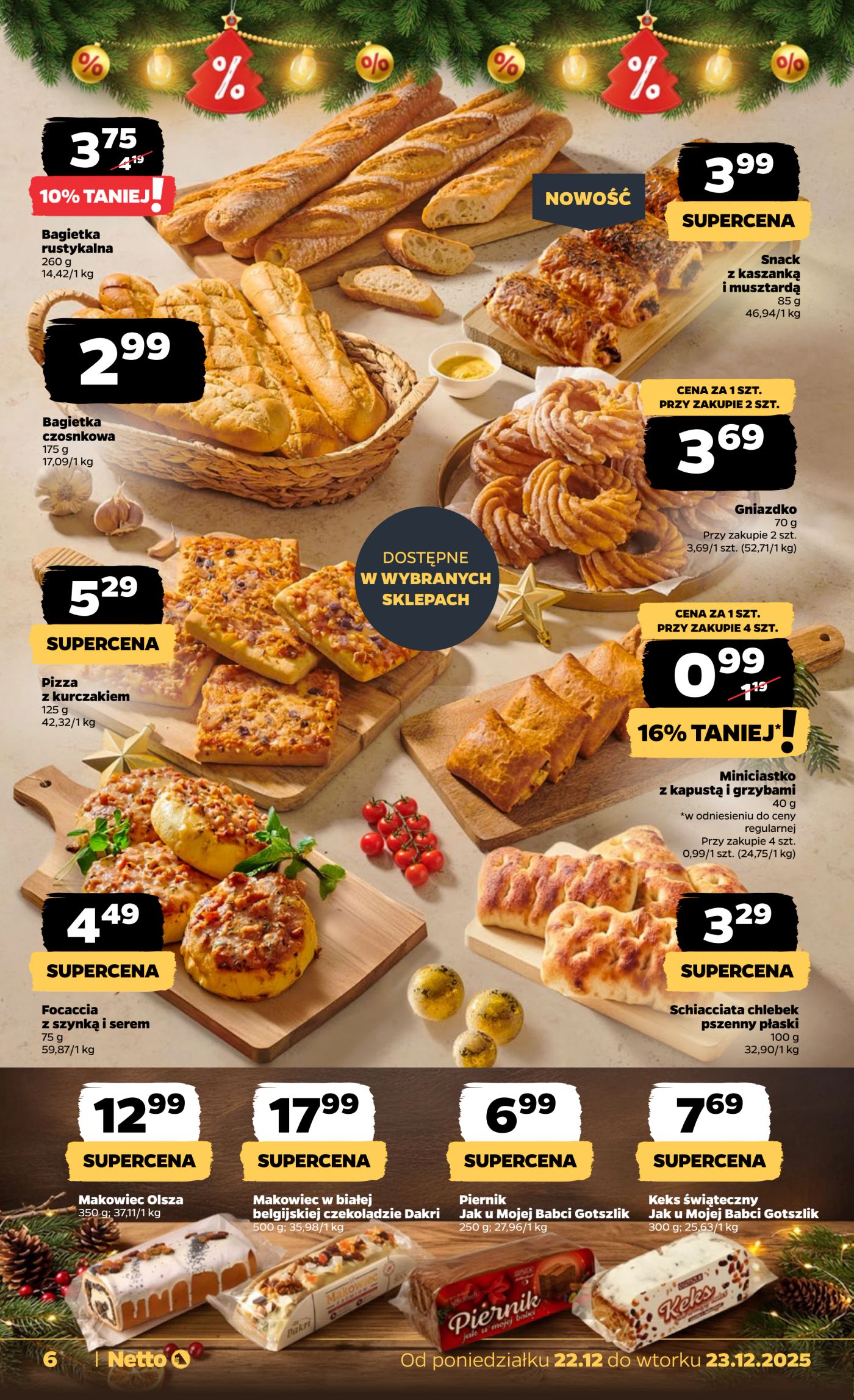 netto - Gazetka Netto - Food - ważna od 22.12. do 23.12. - page: 6