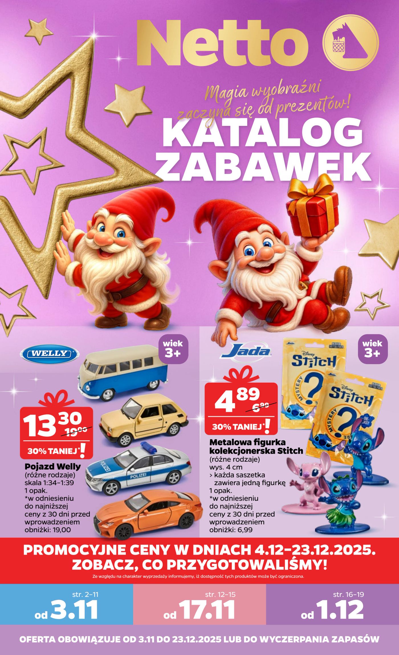netto - Gazetka Netto - Katalog Zabawki 2025 - ważna od 04.12. do 23.12. - page: 1