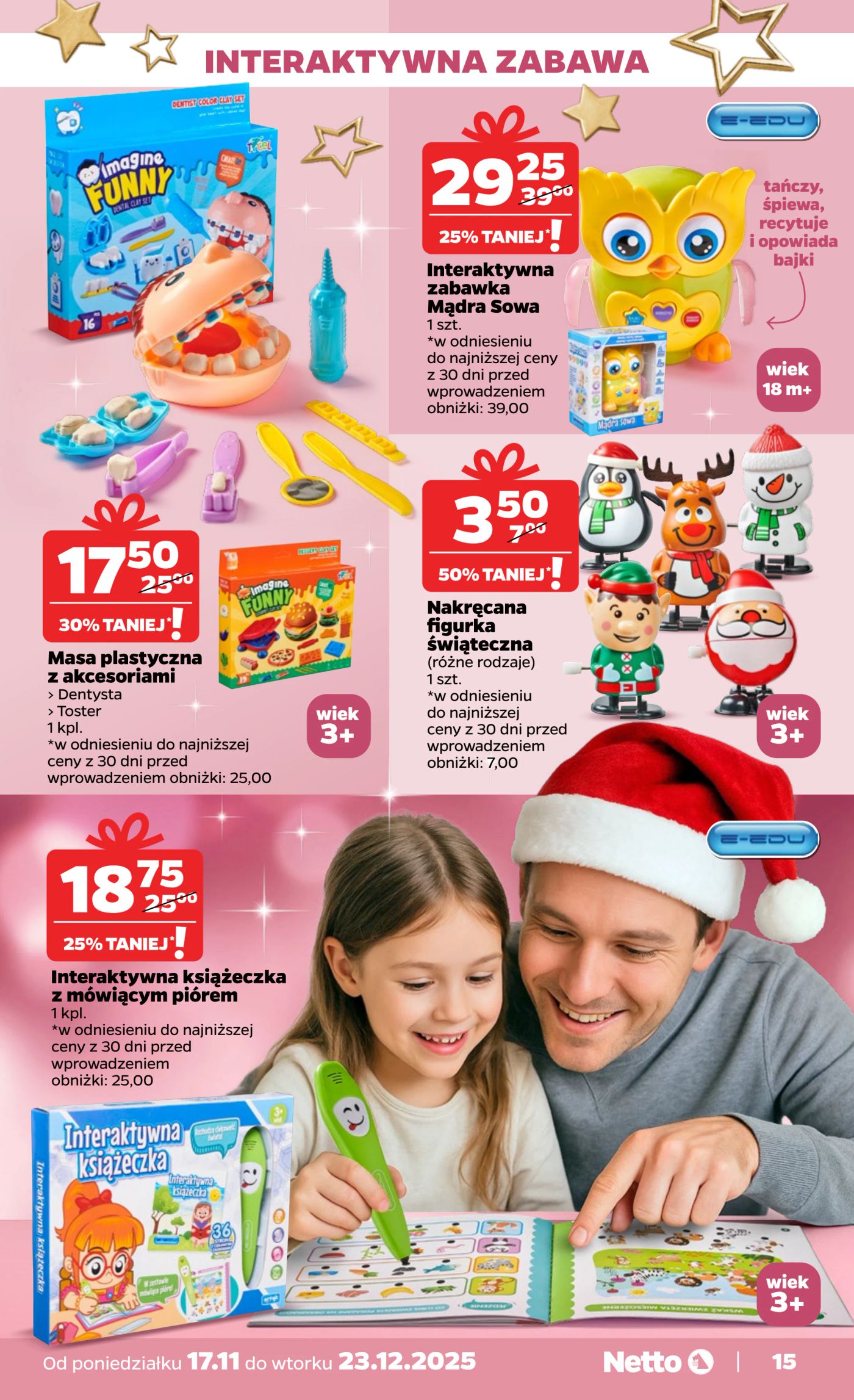 netto - Gazetka Netto - Katalog Zabawki 2025 - ważna od 04.12. do 23.12. - page: 15