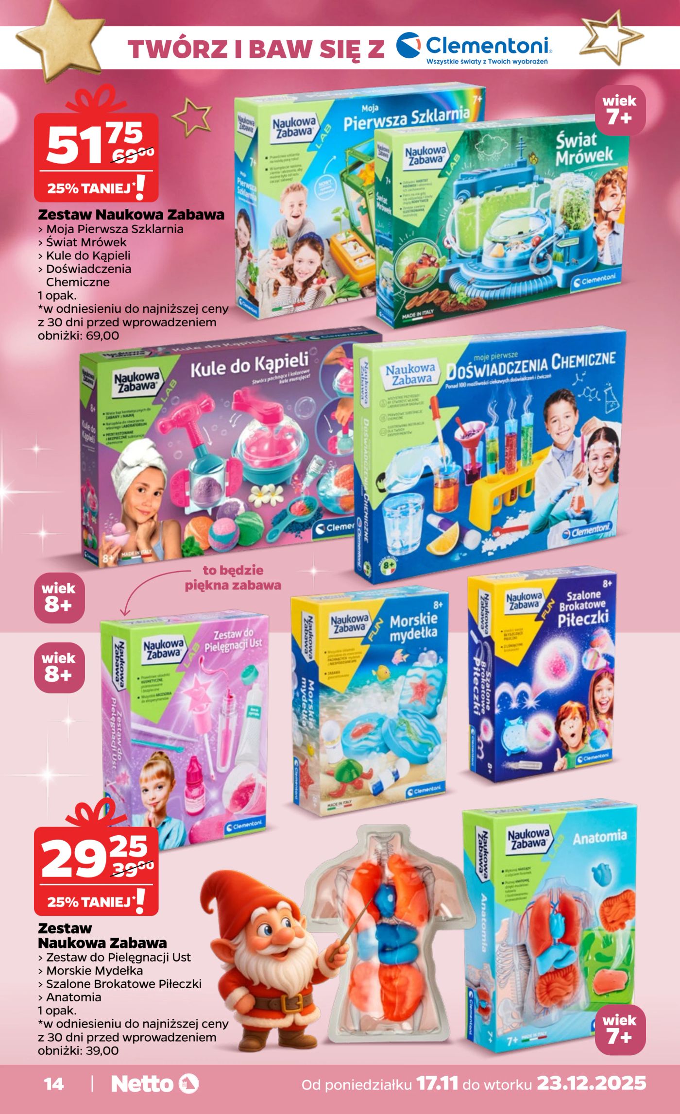 netto - Gazetka Netto - Katalog Zabawki 2025 - ważna od 04.12. do 23.12. - page: 14