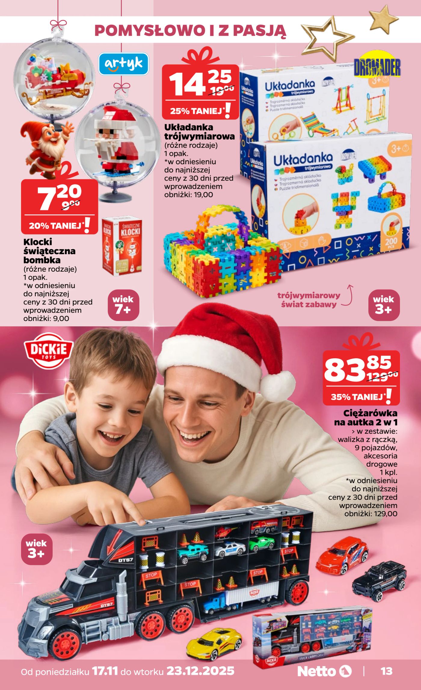 netto - Gazetka Netto - Katalog Zabawki 2025 - ważna od 04.12. do 23.12. - page: 13
