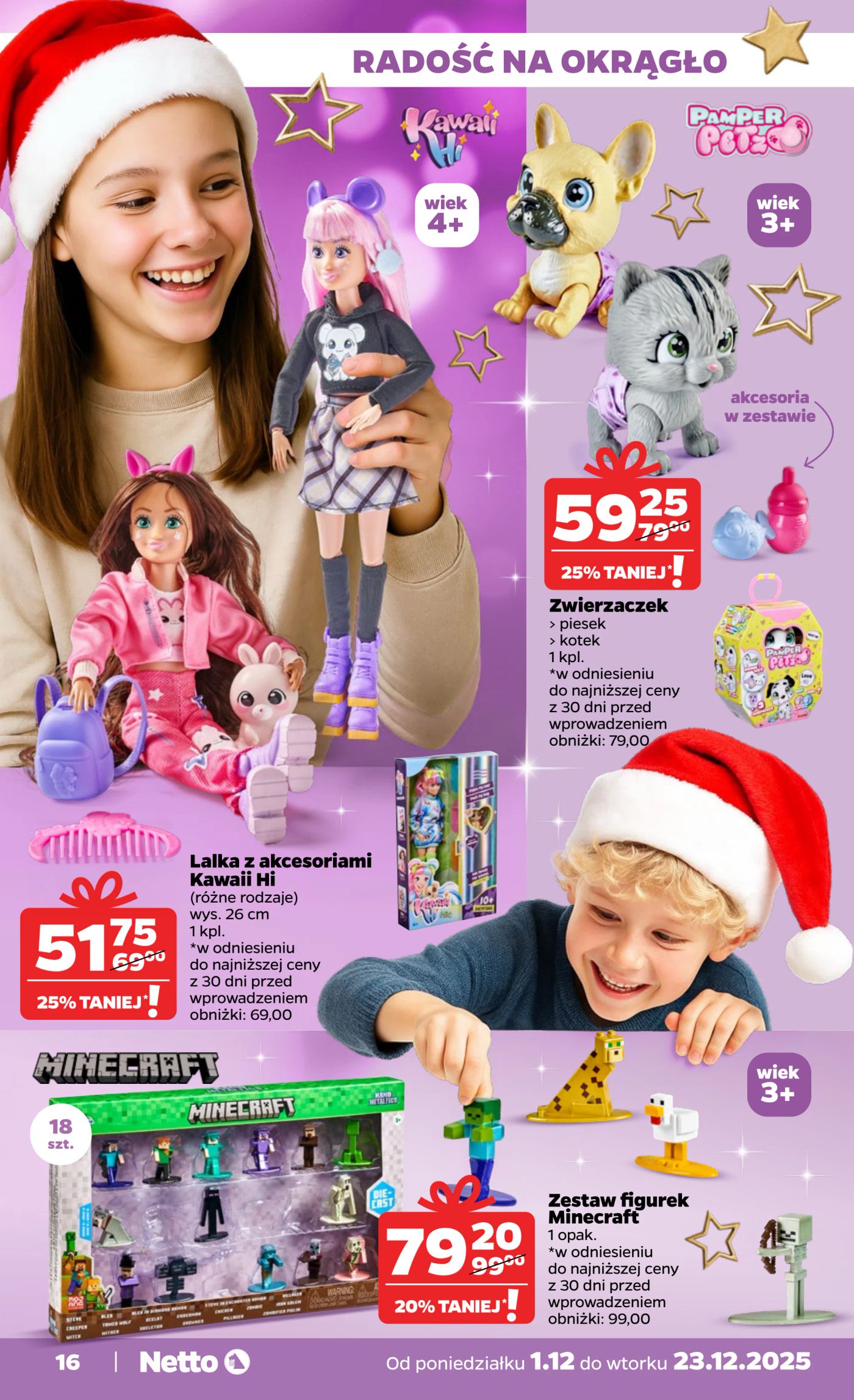 netto - Gazetka Netto - Katalog Zabawki 2025 - ważna od 04.12. do 23.12. - page: 16