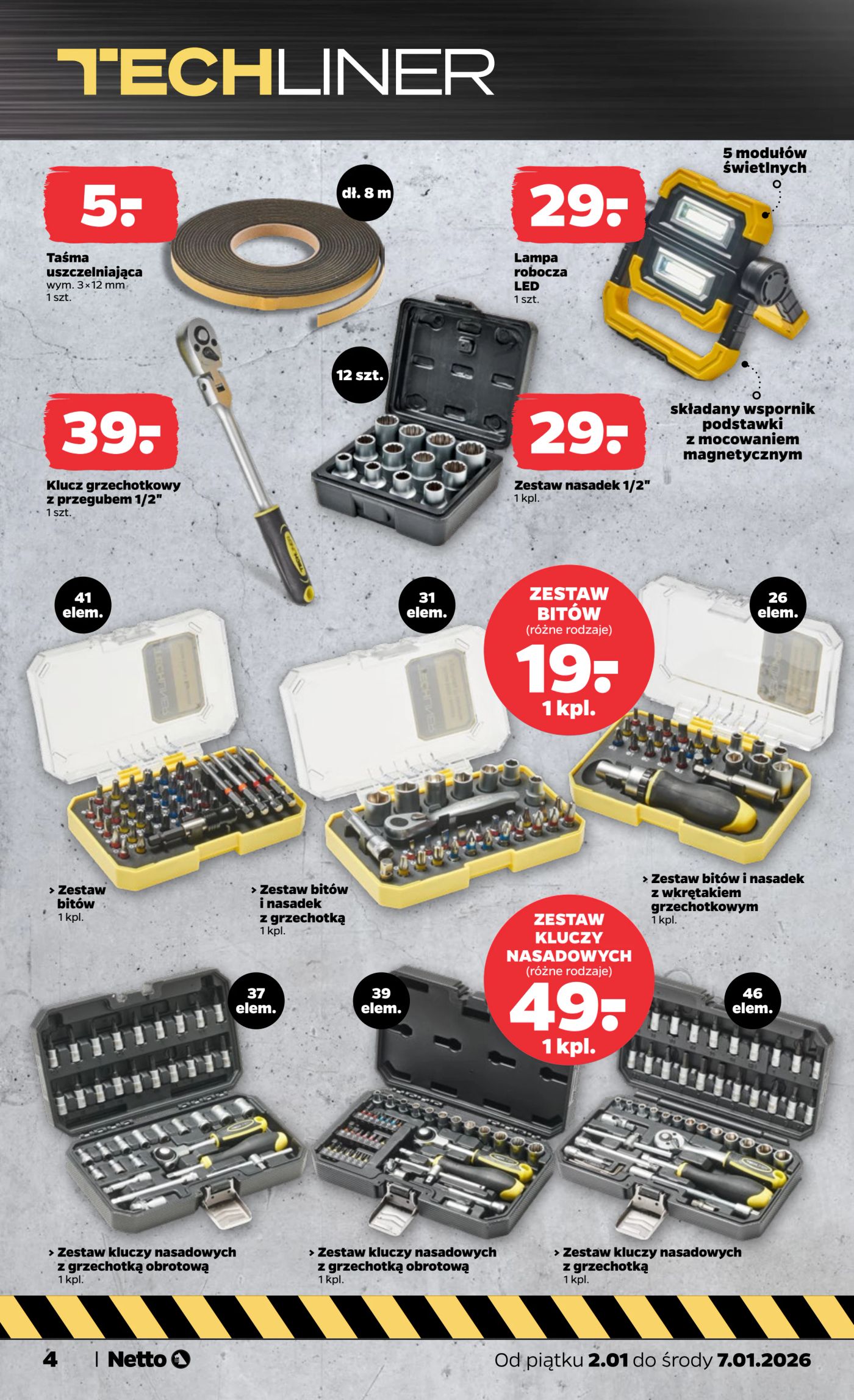 netto - Gazetka Netto - Non Food - ważna od 02.01. do 07.01. - page: 4