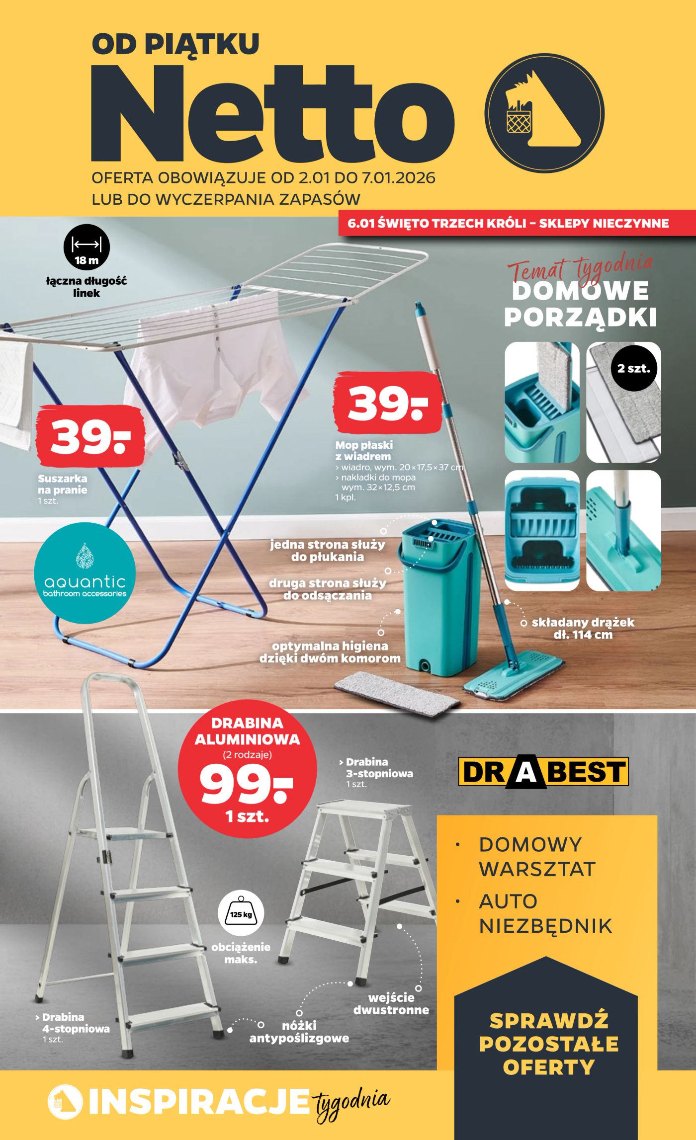 netto - Gazetka Netto - Non Food - ważna od 02.01. do 07.01. - page: 1