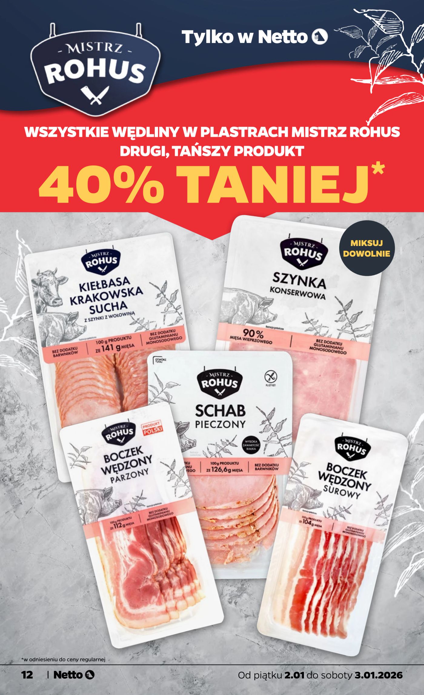 netto - Gazetka Netto - Food - ważna od 02.01. do 03.01. - page: 12