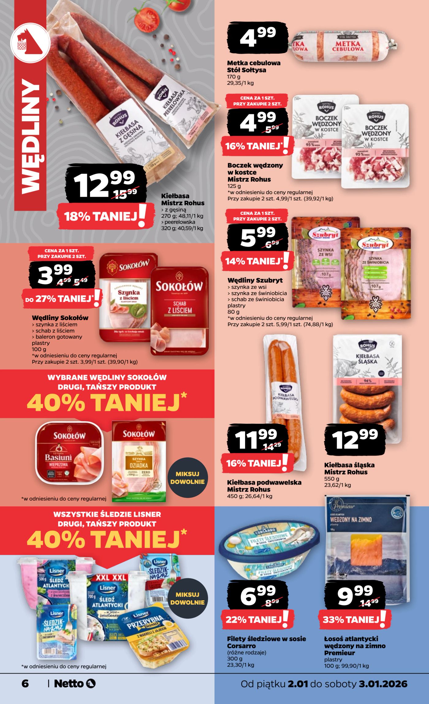 netto - Gazetka Netto - Food - ważna od 02.01. do 03.01. - page: 6