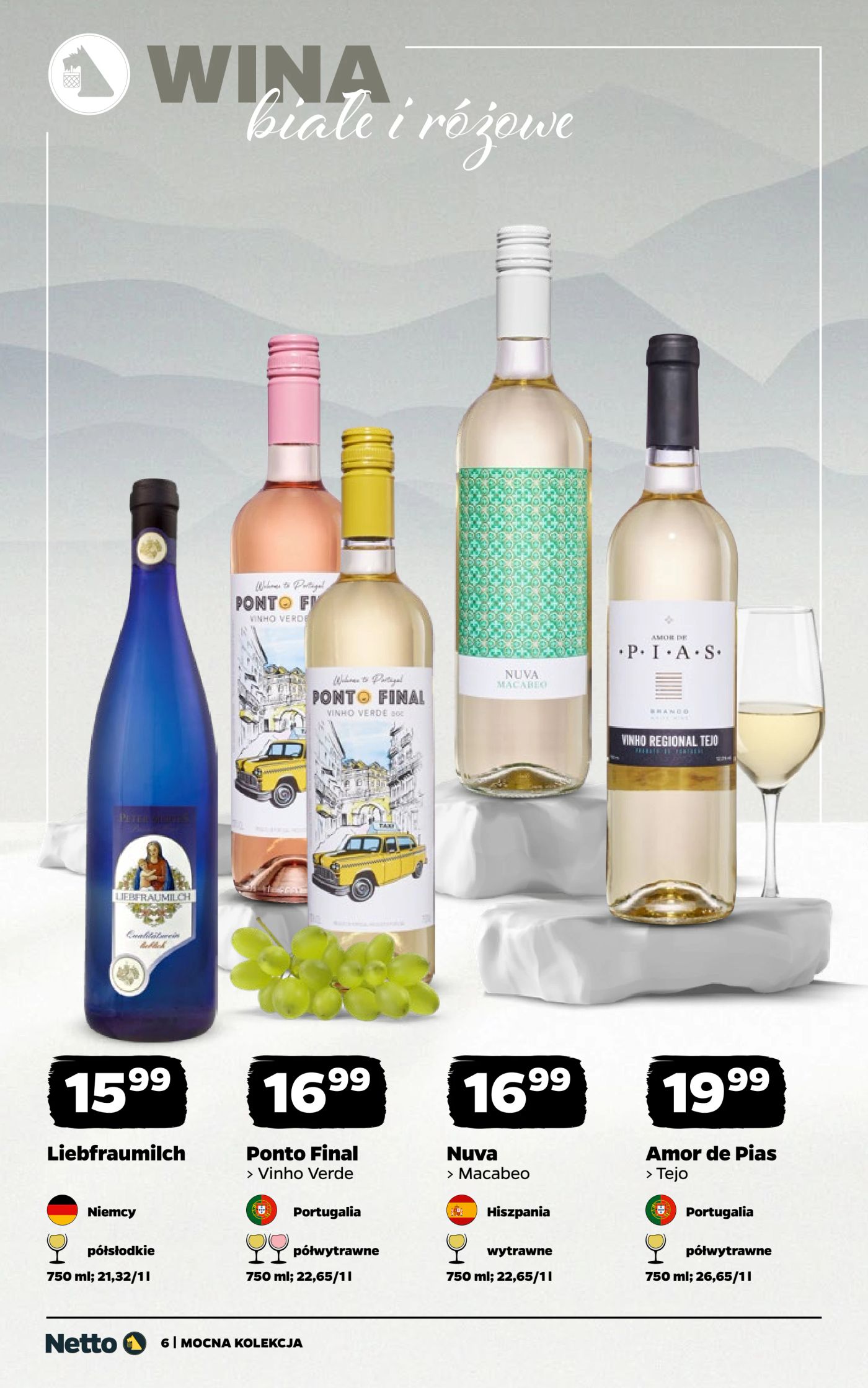 netto - Gazetka Netto - Wina - ważna od 05.01. do 17.01. - page: 6