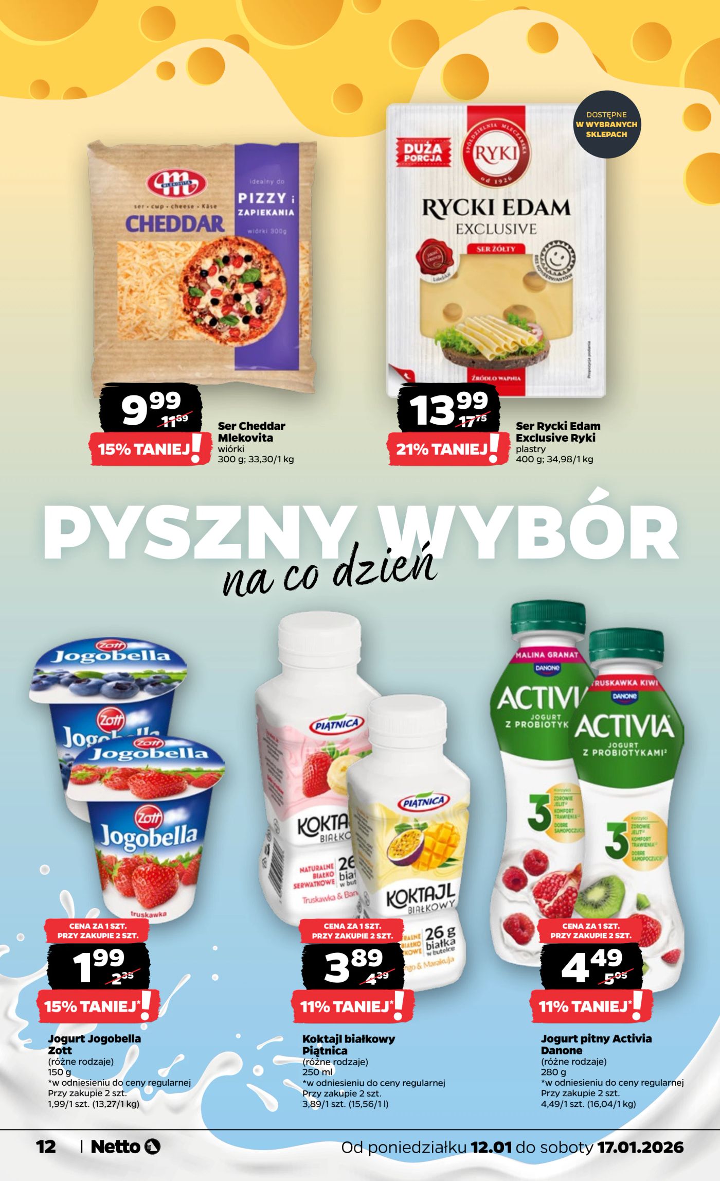 netto - Gazetka Netto - ważna od 12.01. do 17.01. - page: 12