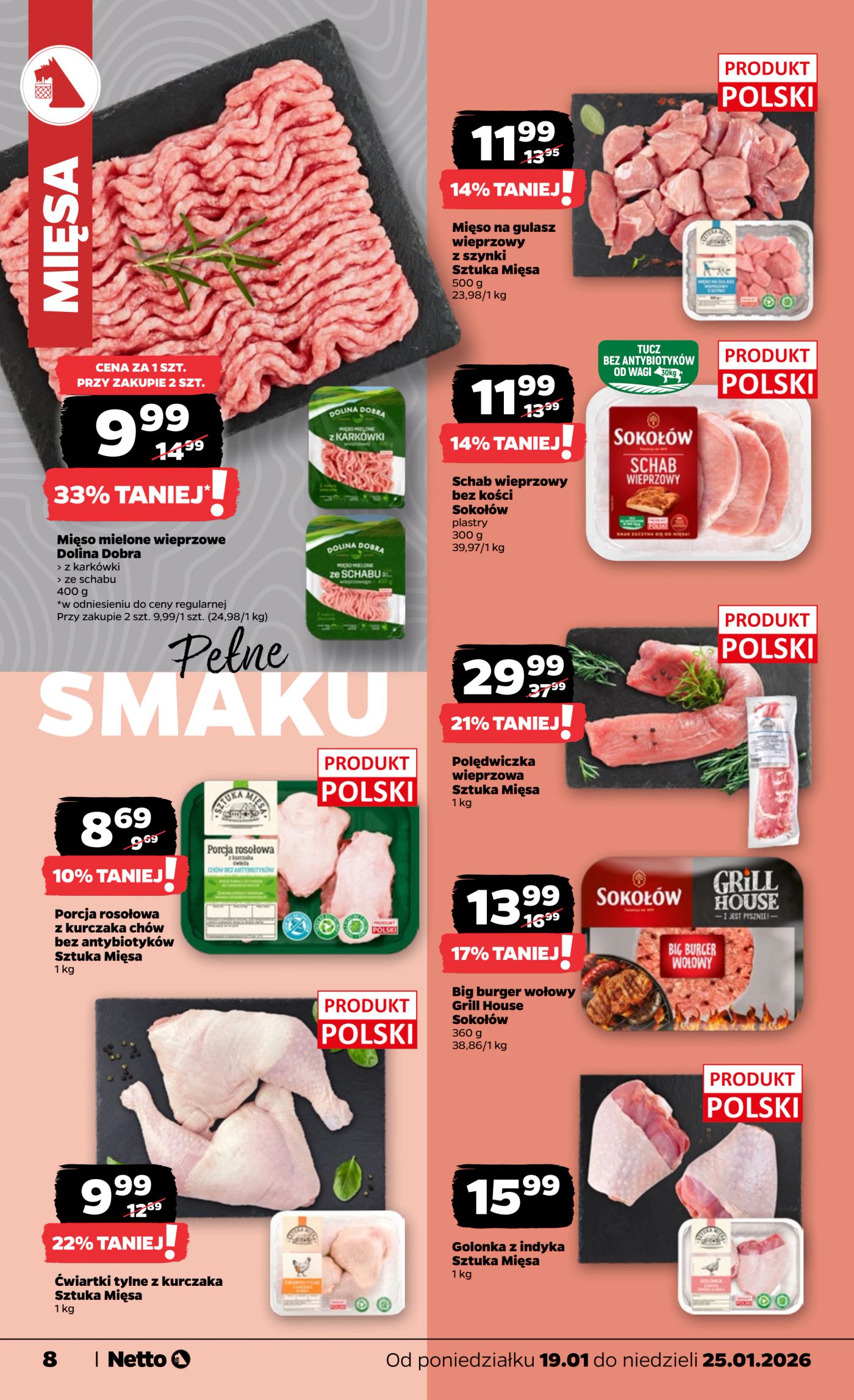 netto - Gazetka Netto - Food - ważna od 19.01. do 25.01. - page: 8
