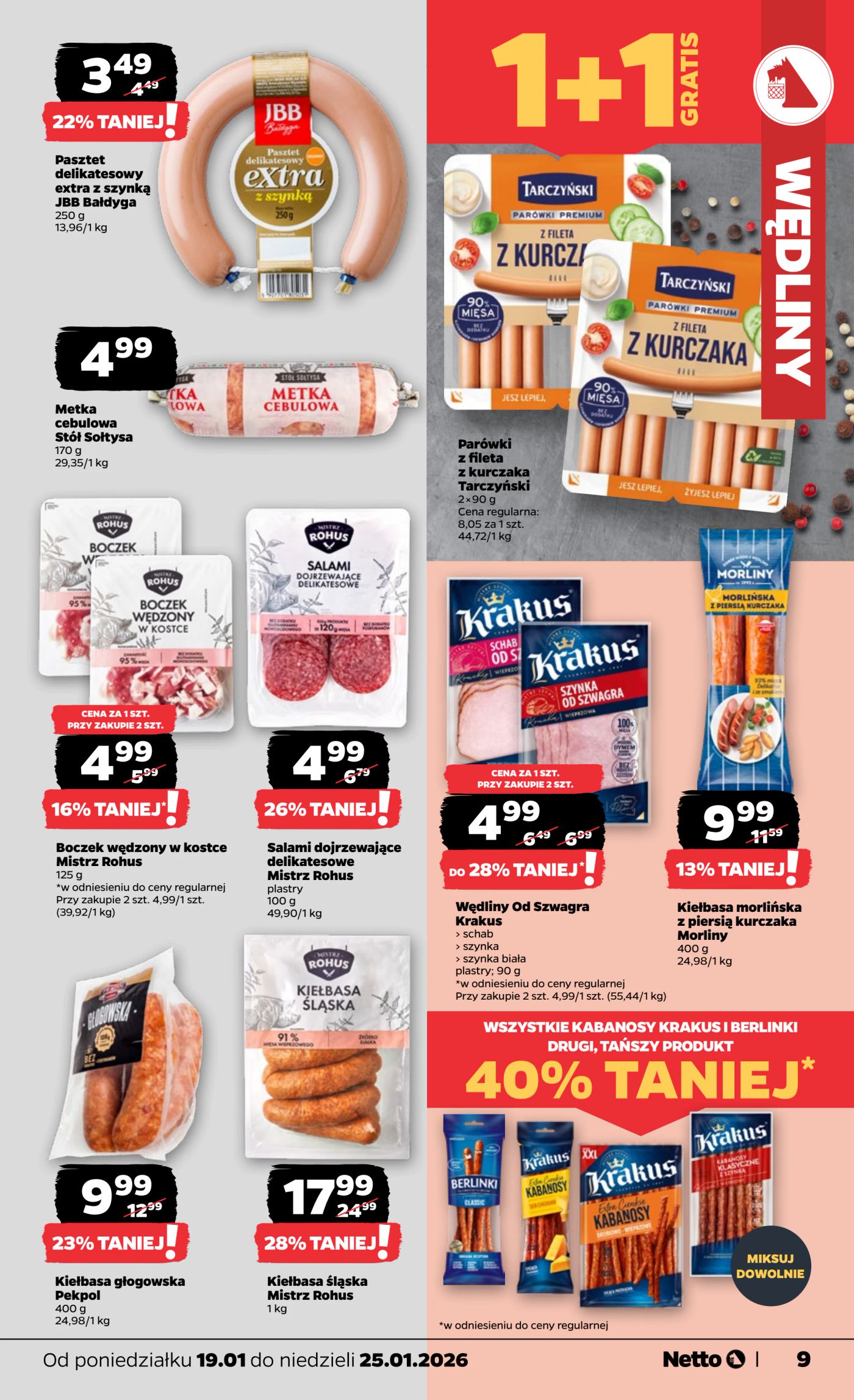netto - Gazetka Netto - Food - ważna od 19.01. do 25.01. - page: 9
