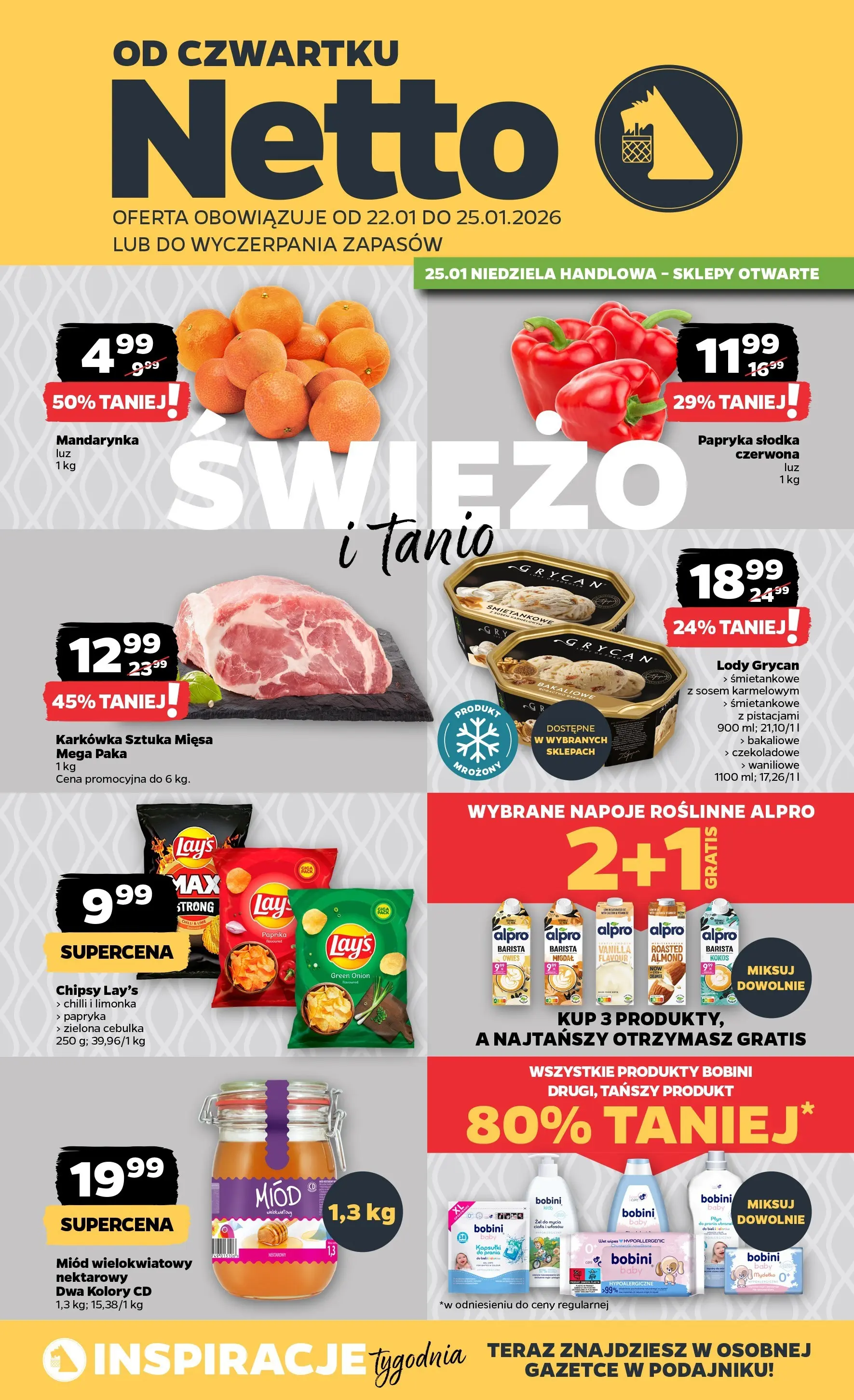 netto - Gazetka Netto - ważna od 22.01. do 25.01.