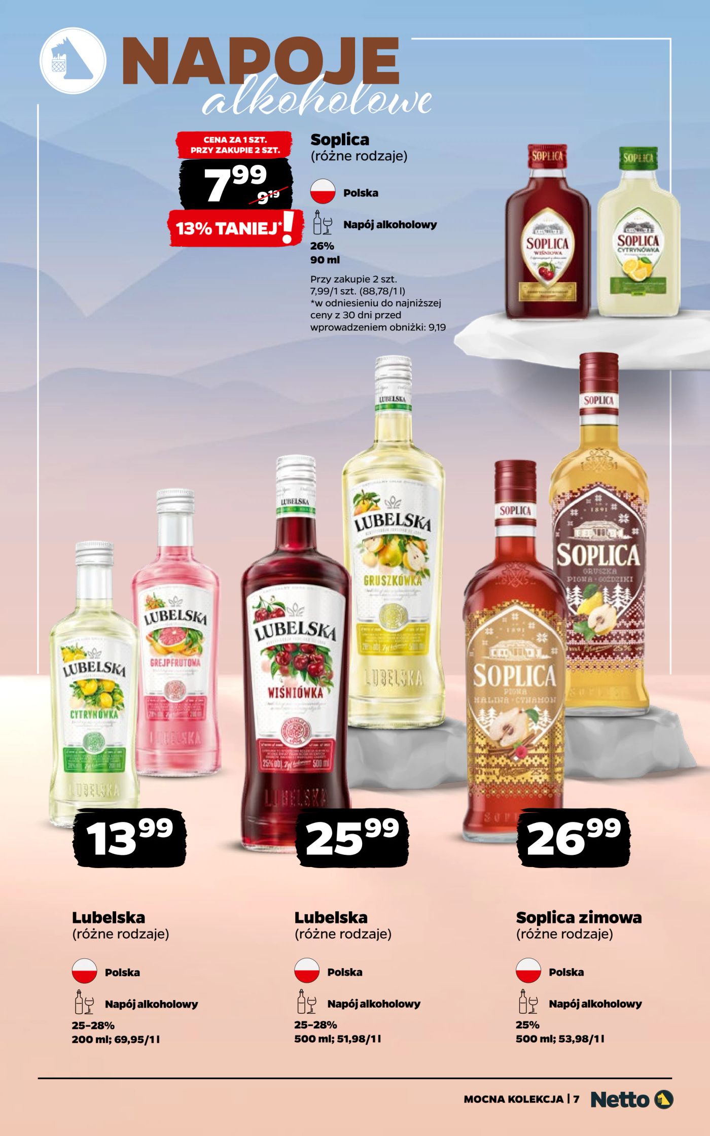 netto - Gazetka Netto - Alkohole mocne - ważna od 19.01. do 31.01. - page: 7