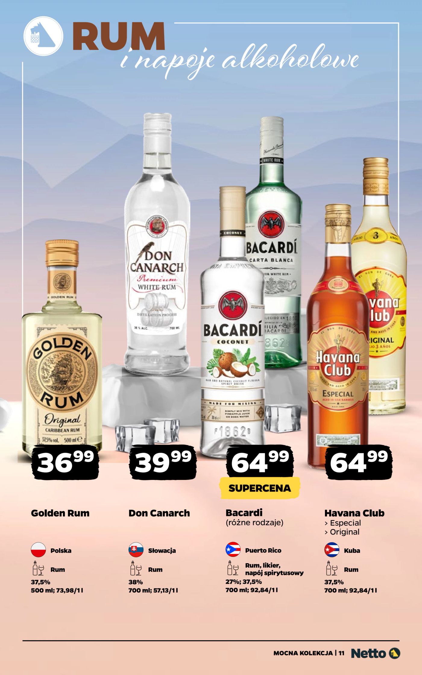 netto - Gazetka Netto - Alkohole mocne - ważna od 19.01. do 31.01. - page: 11