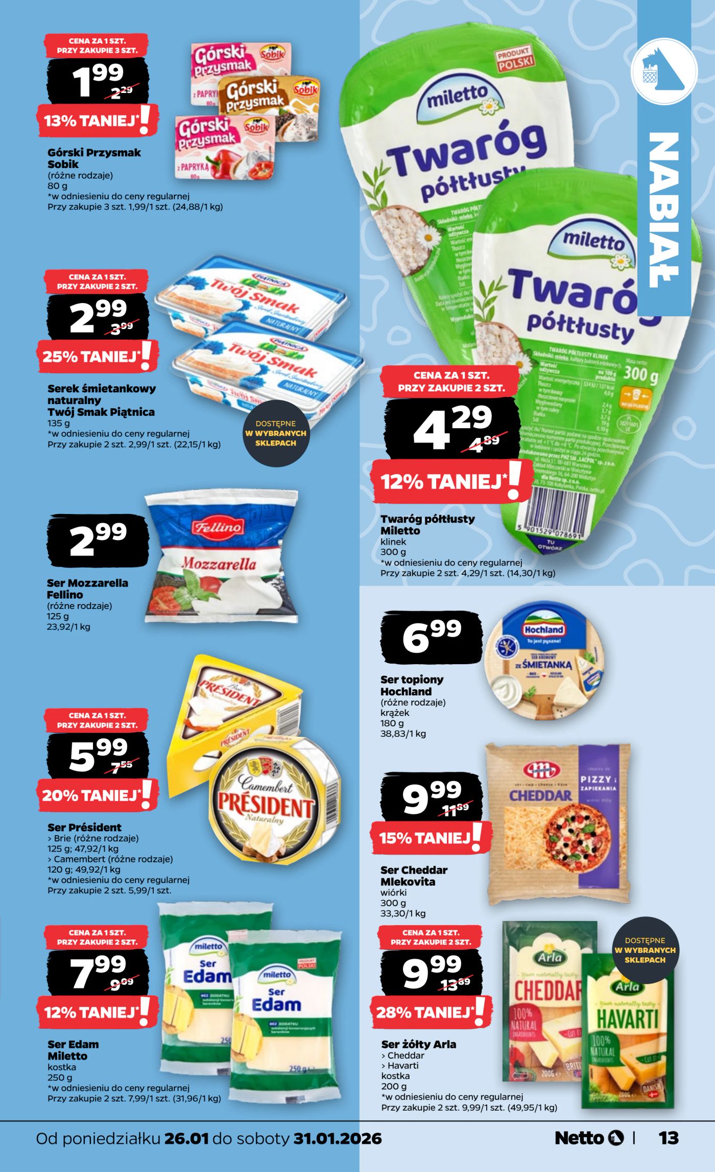 netto - Gazetka Netto - Food - ważna od 26.01. do 31.01. - page: 13