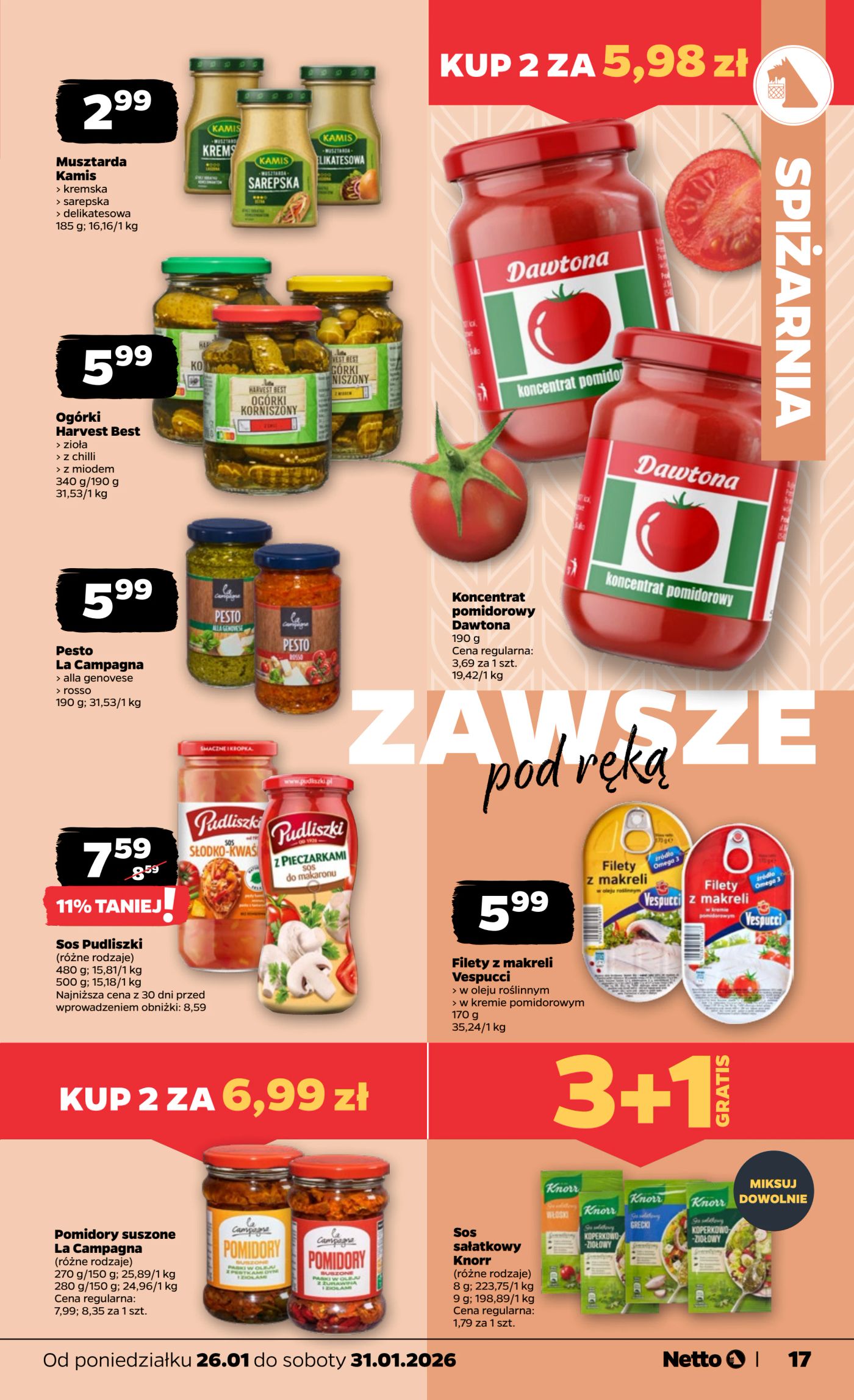 netto - Gazetka Netto - Food - ważna od 26.01. do 31.01. - page: 17