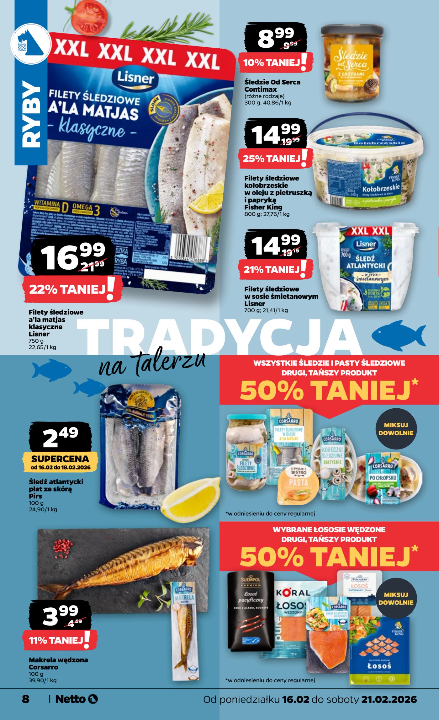 netto - Gazetka Netto - ważna od 16.02.2026 do 21.02.2026 - page: 8