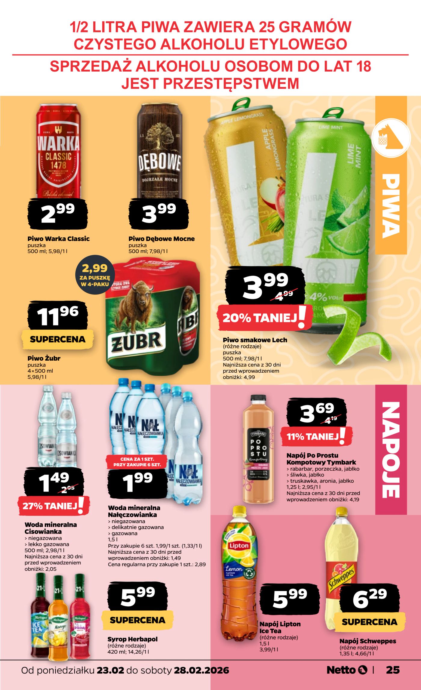 netto - Gazetka Netto - Food - ważna od 23.02.2026 do 28.02.2026 - page: 25