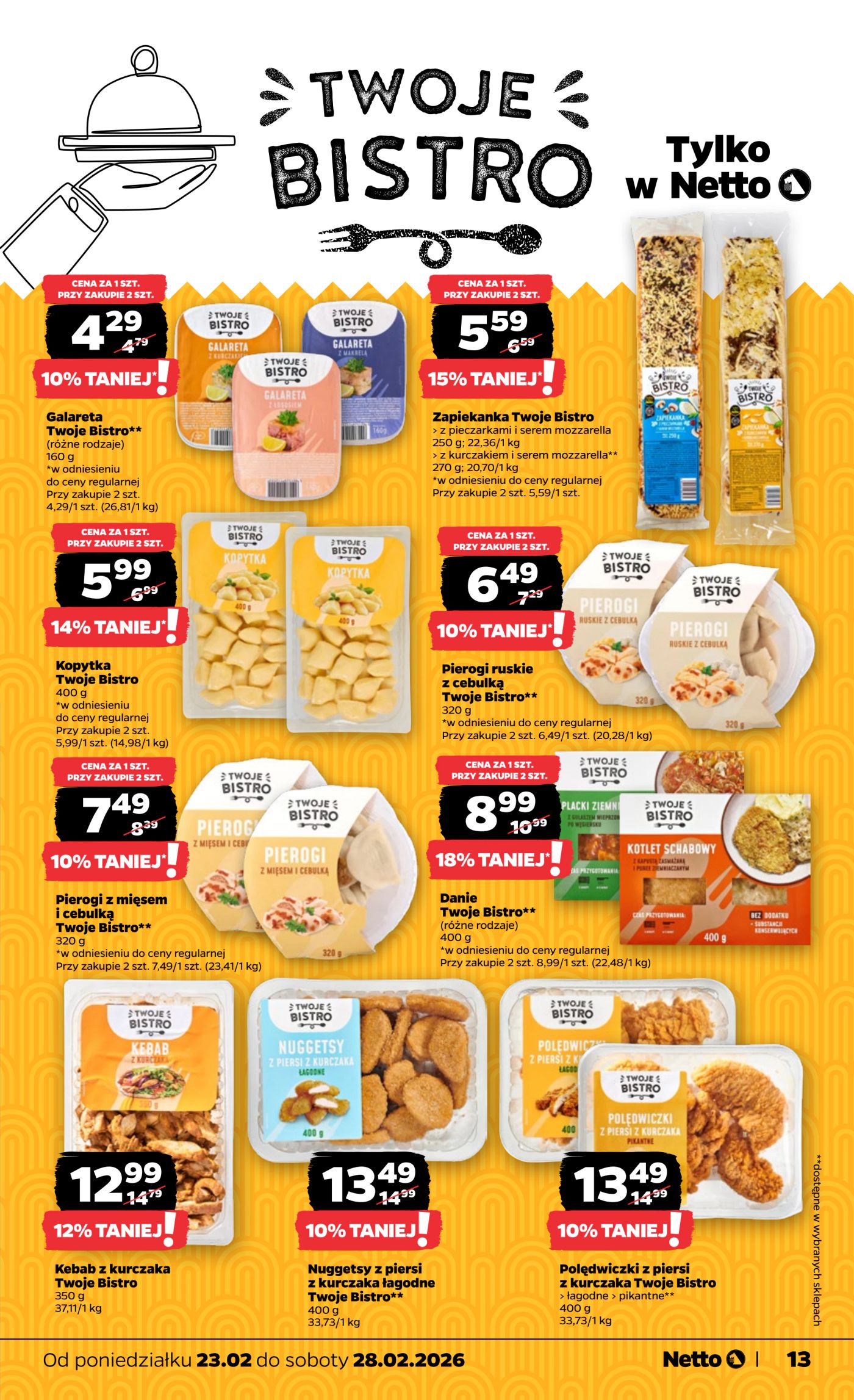 netto - Gazetka Netto - Food - ważna od 23.02.2026 do 28.02.2026 - page: 13