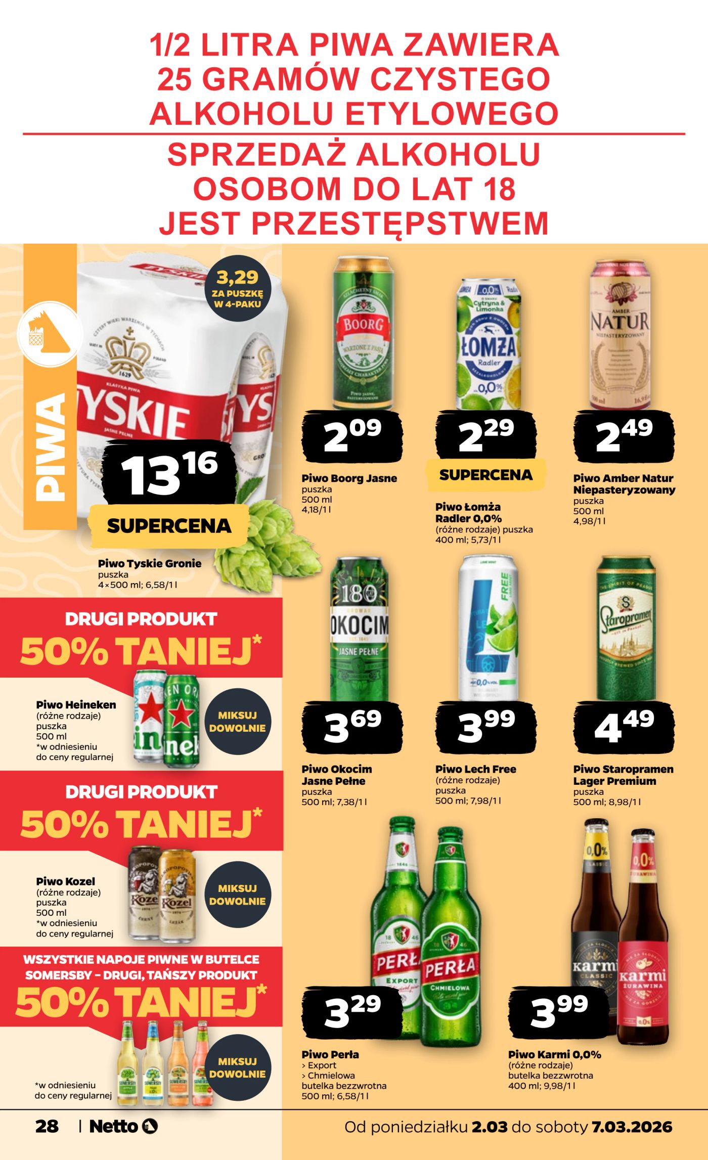 netto - Gazetka Netto - Food - ważna od 02.03.2026 do 07.03.2026 - page: 28