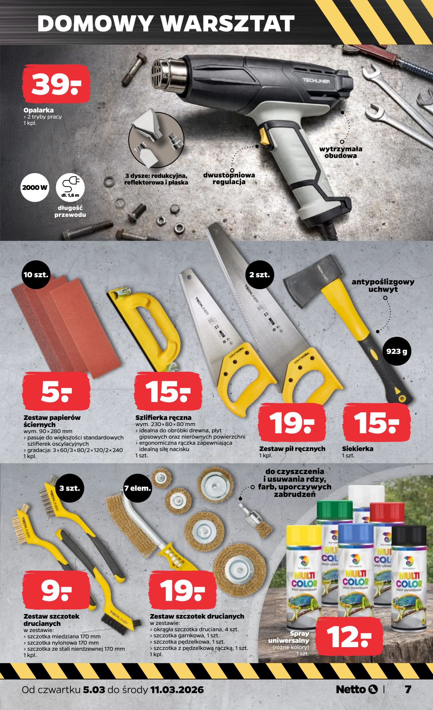 netto - Gazetka Netto - Non Food - ważna od 05.03.2026 do 11.03.2026 - page: 7