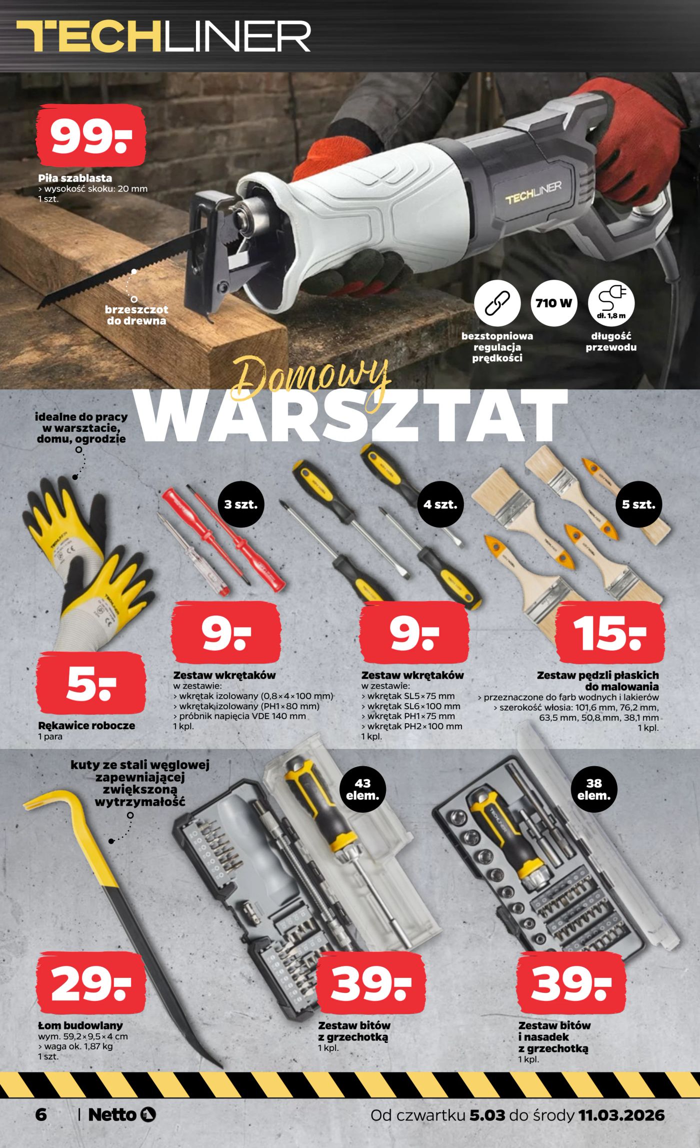 netto - Gazetka Netto - Non Food - ważna od 05.03.2026 do 11.03.2026 - page: 6