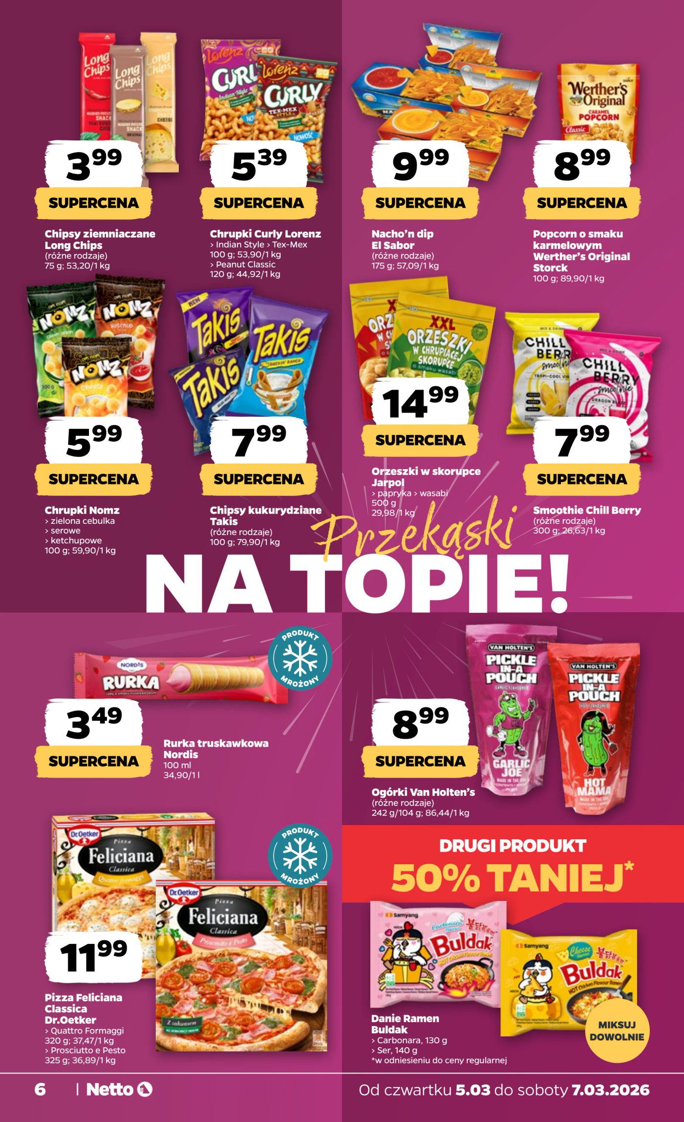 netto - Gazetka Netto - Food - ważna od 05.03.2026 do 07.03.2026 - page: 6