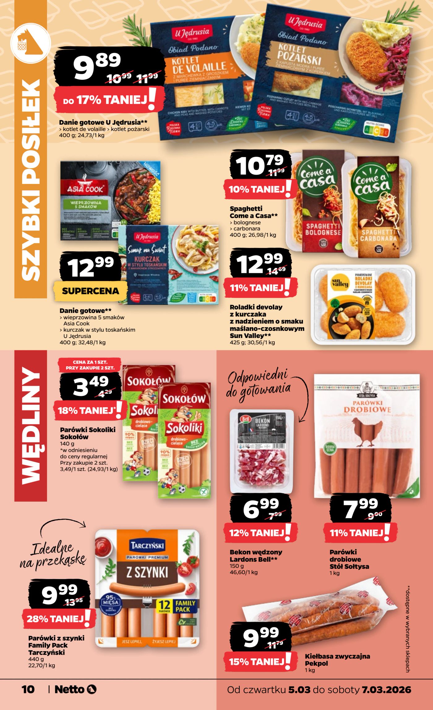 netto - Gazetka Netto - Food - ważna od 05.03.2026 do 07.03.2026 - page: 10