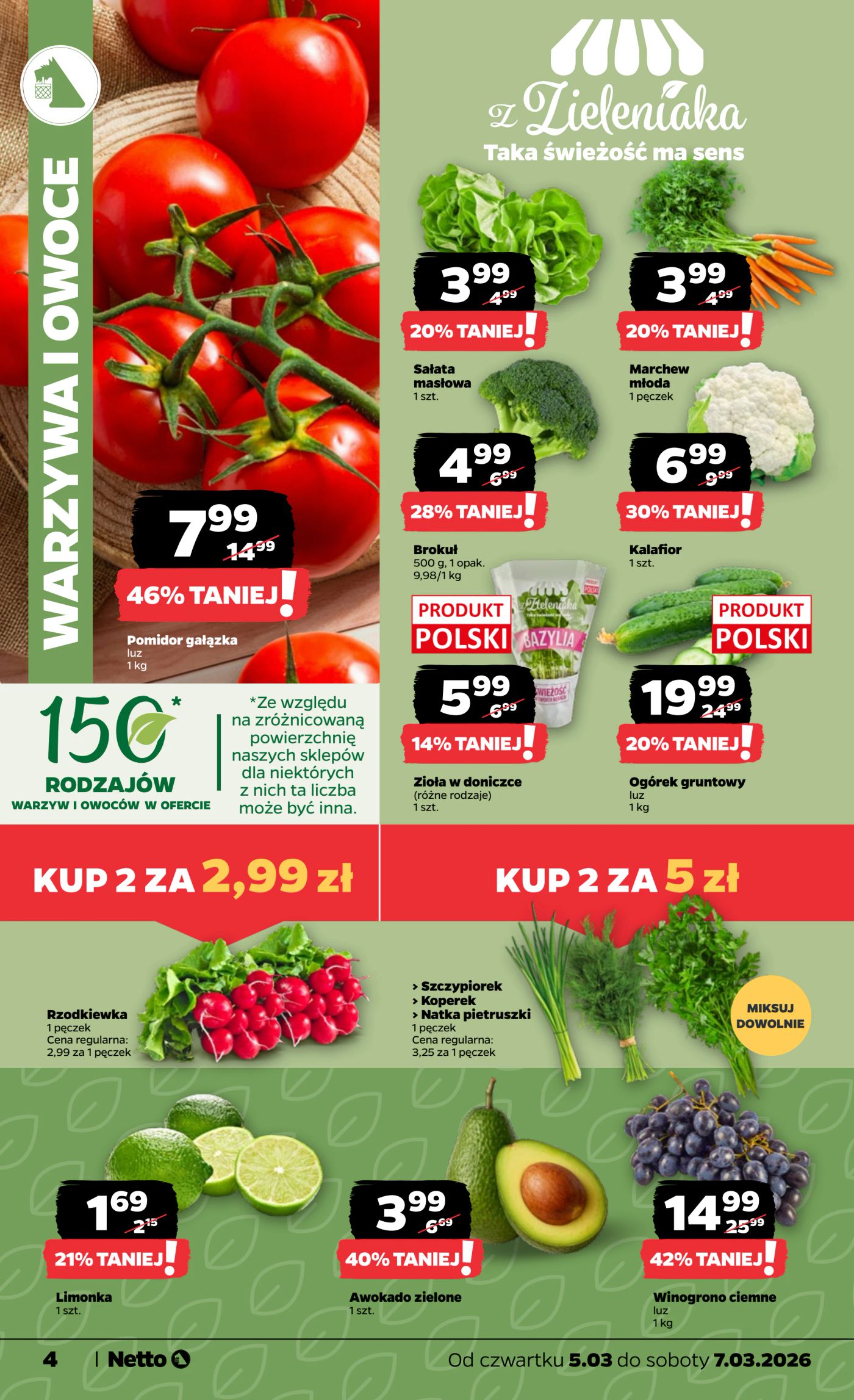 netto - Gazetka Netto - Food - ważna od 05.03.2026 do 07.03.2026 - page: 4